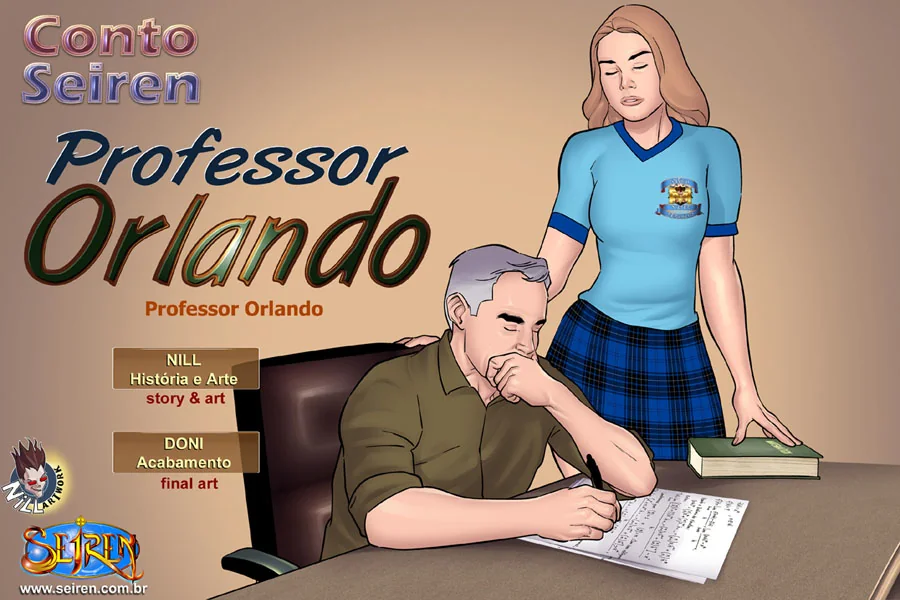Professor Orlando e a Buceta da Aluna Piranha – Hentai HQ Brasileiro