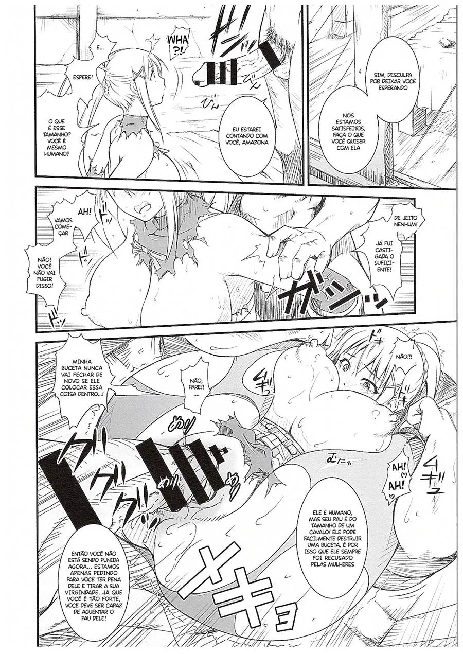 Darkness Punida e Usada como Objeto de Sexo por Vários Homens – Hentai HQ Brasileiro