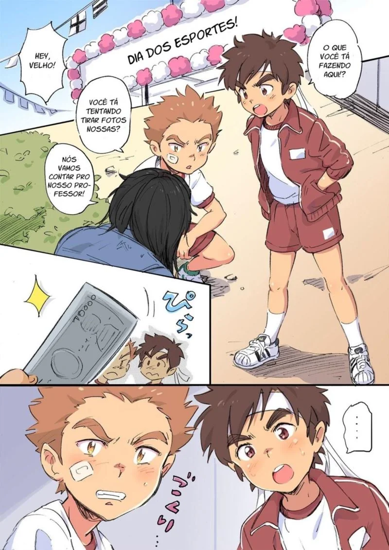 Escola dos Prazeres: Duas Piranhas na Semana do Esporte – Hentai Yaoi HQ
