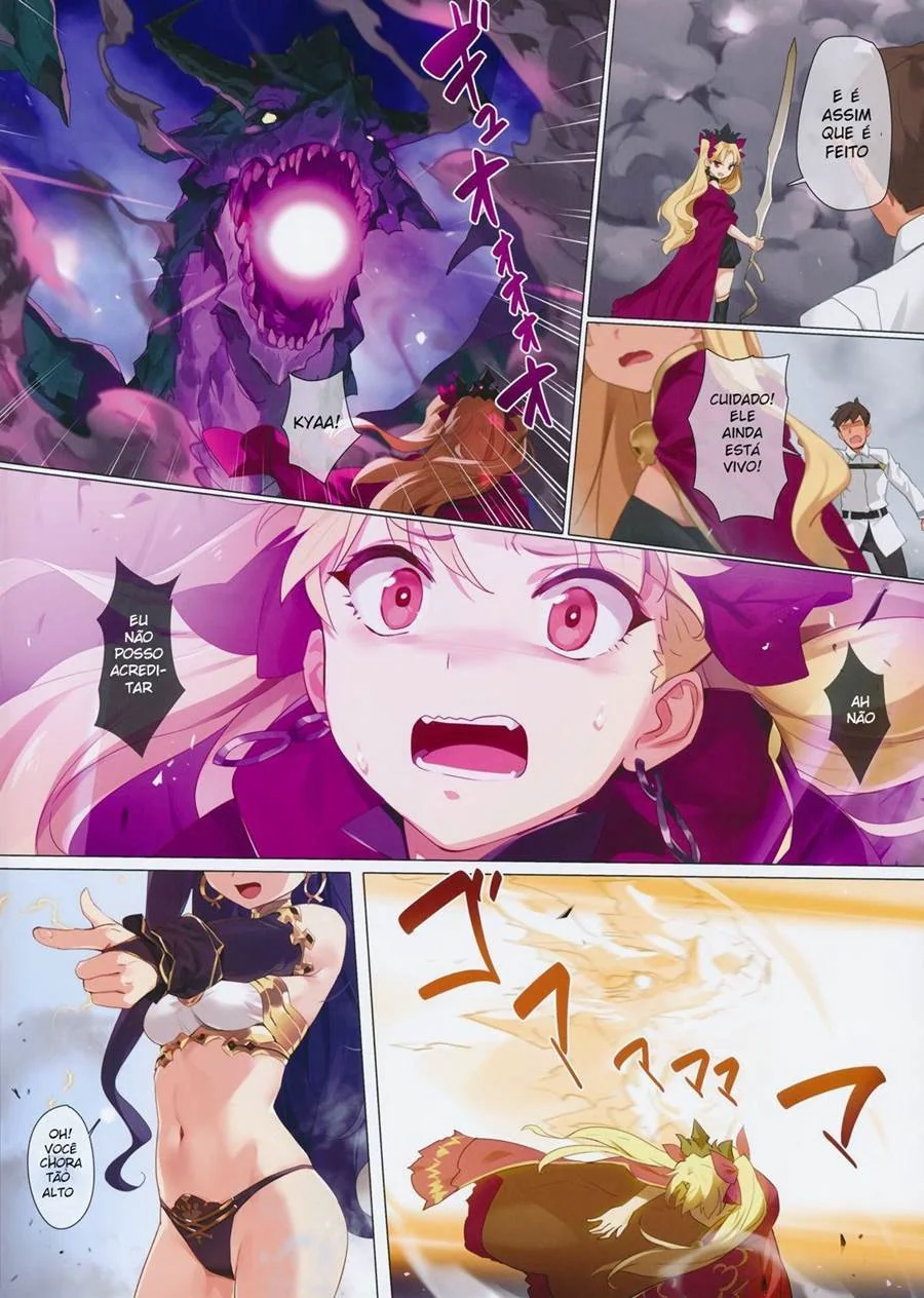 Incesto entre irmãs lésbicas em orgia com Succubus Hentai em HQ Brasileira