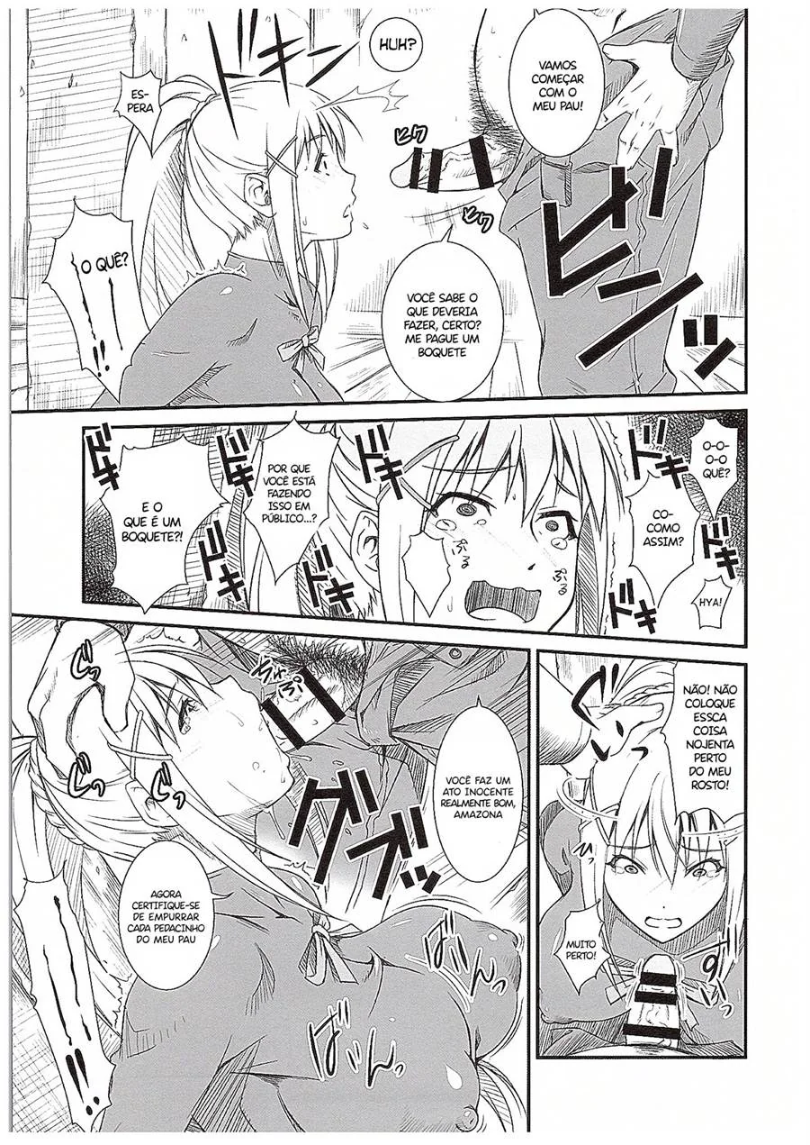 Darkness Punida e Usada como Objeto de Sexo por Vários Homens – Hentai HQ Brasileiro