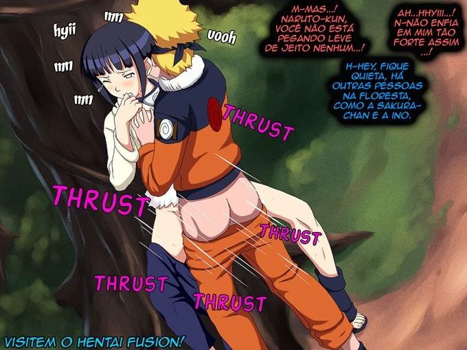 Hinata sendo fodida por Naruto em Hentai HQ Brasileiro
