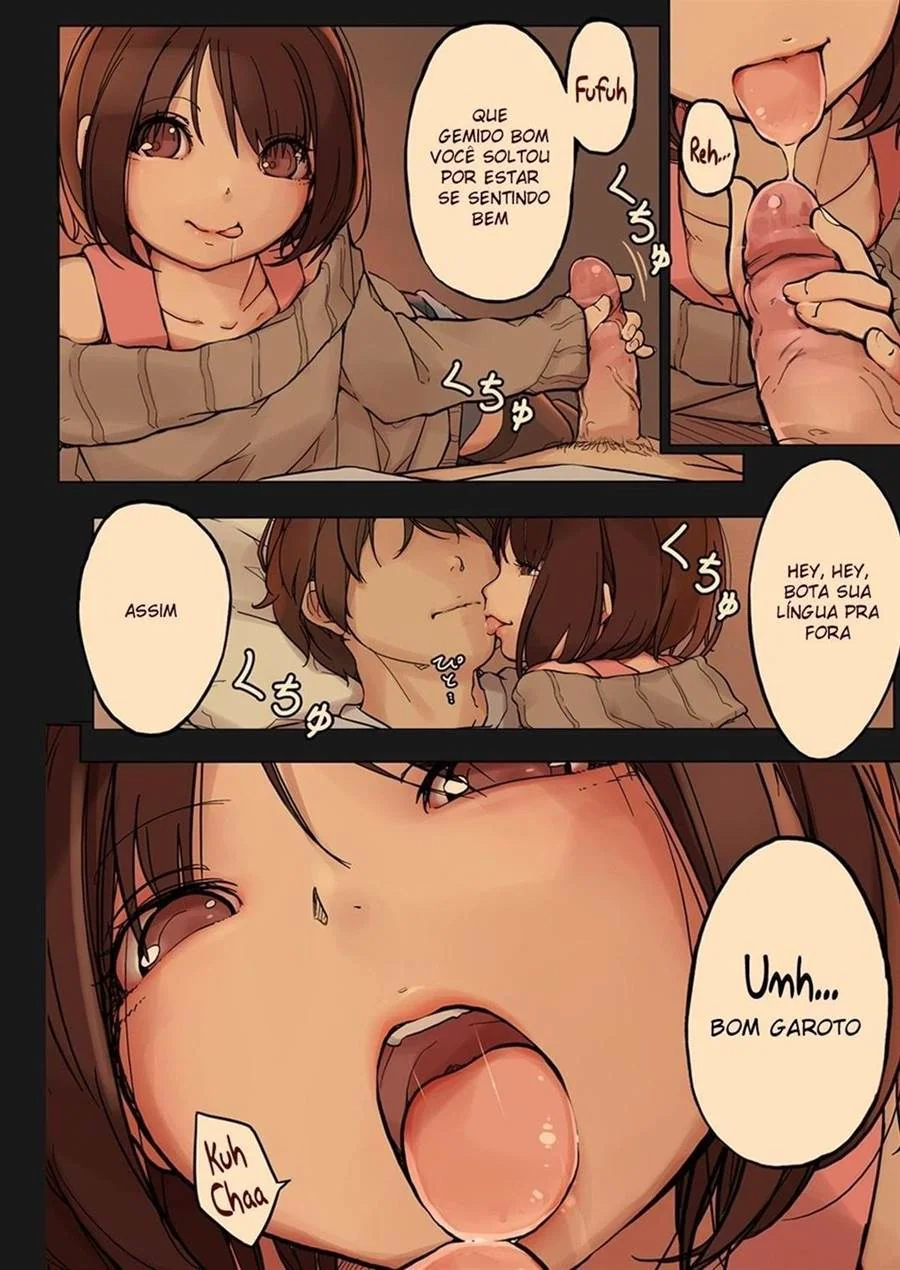 Enfermeira Milf Cuida da Piroca do Rapaz Sortudo em Hentai HQ Brasileiro