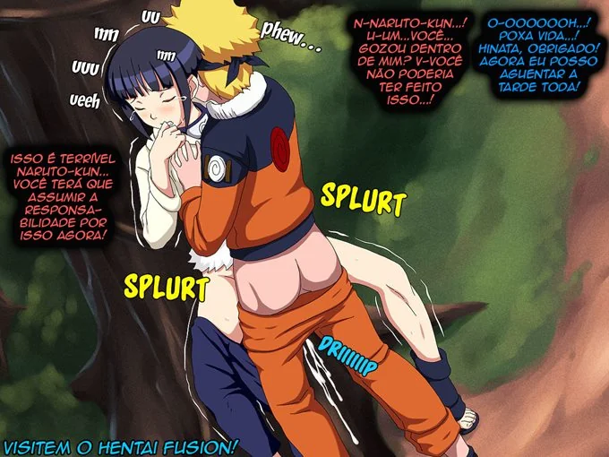 Hinata sendo fodida por Naruto em Hentai HQ Brasileiro