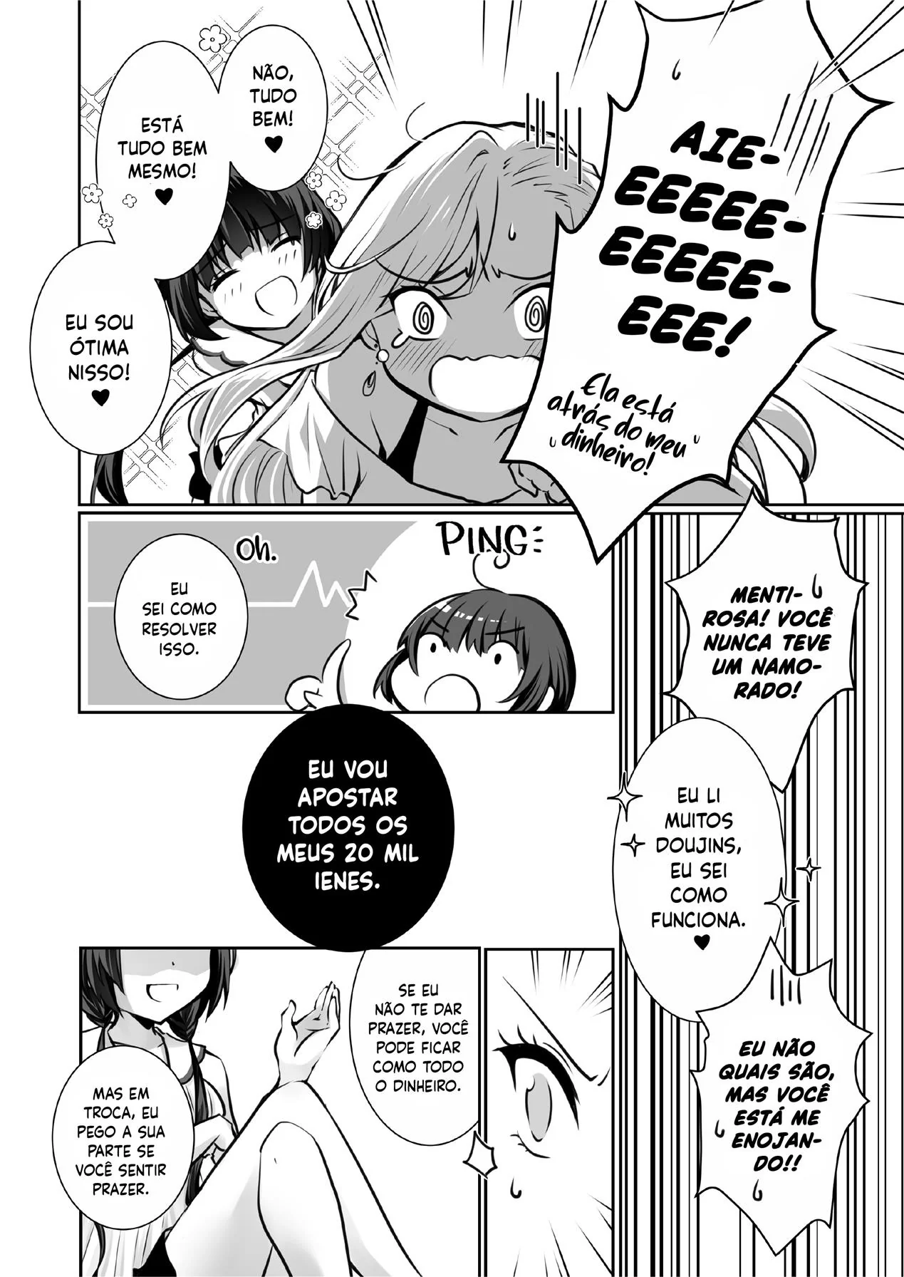 Mesada da Putaria: Nayu Enfrenta as Safadas pelo 60 mil ienes” em hentai HQ