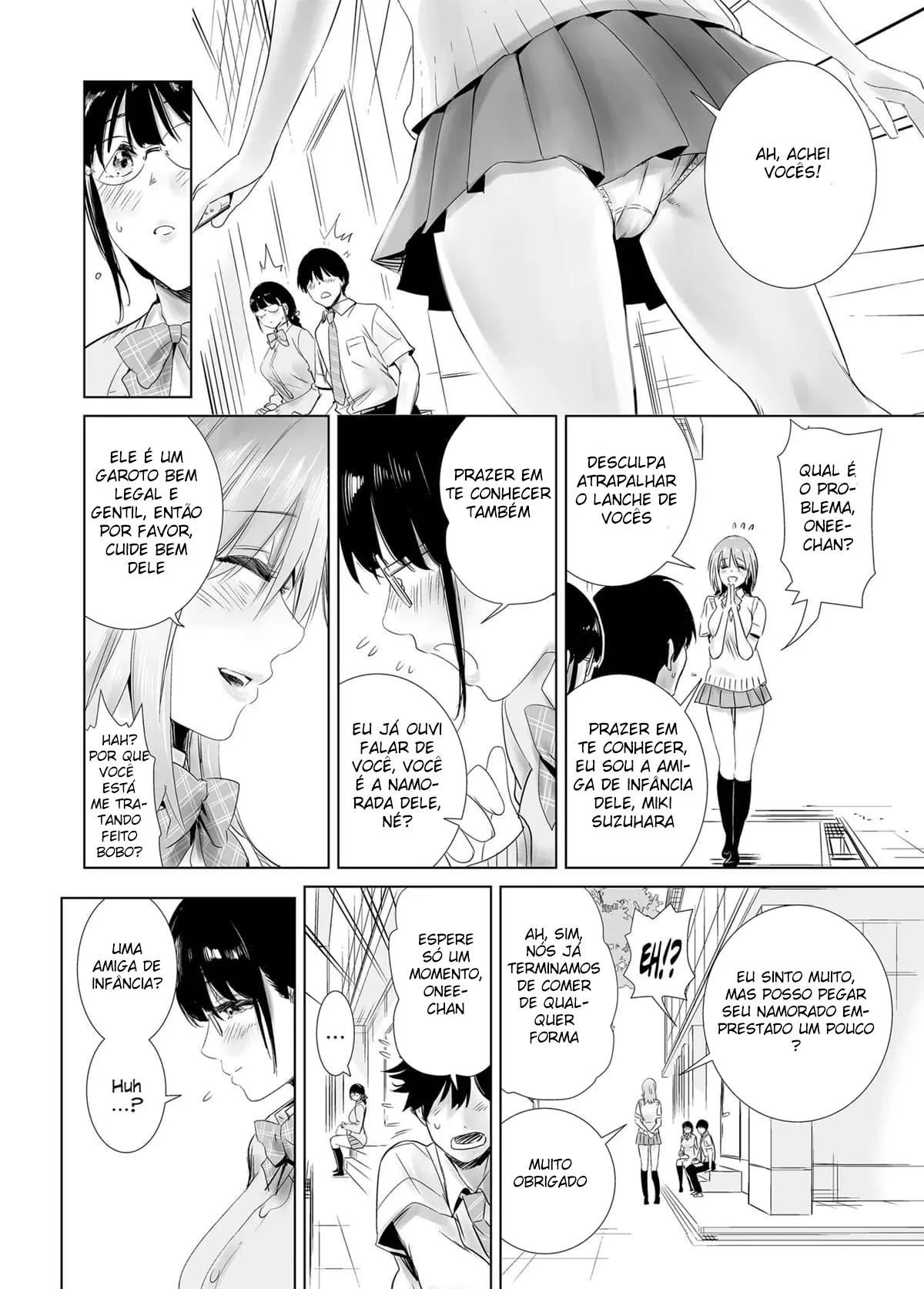 Reencontro Picante com a Ex: Aya e Yu Reacendendo a Paixão Em Hentai HQ Brasileiro