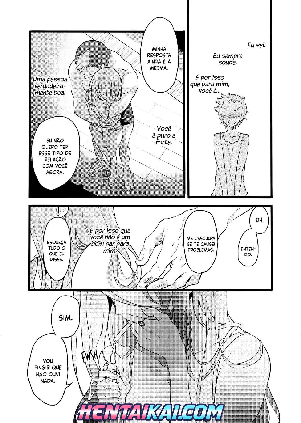 Piranha da Buceta Molhada – Leo e Yui: Amizade Colorida em HQ Brasileiro do Hentai