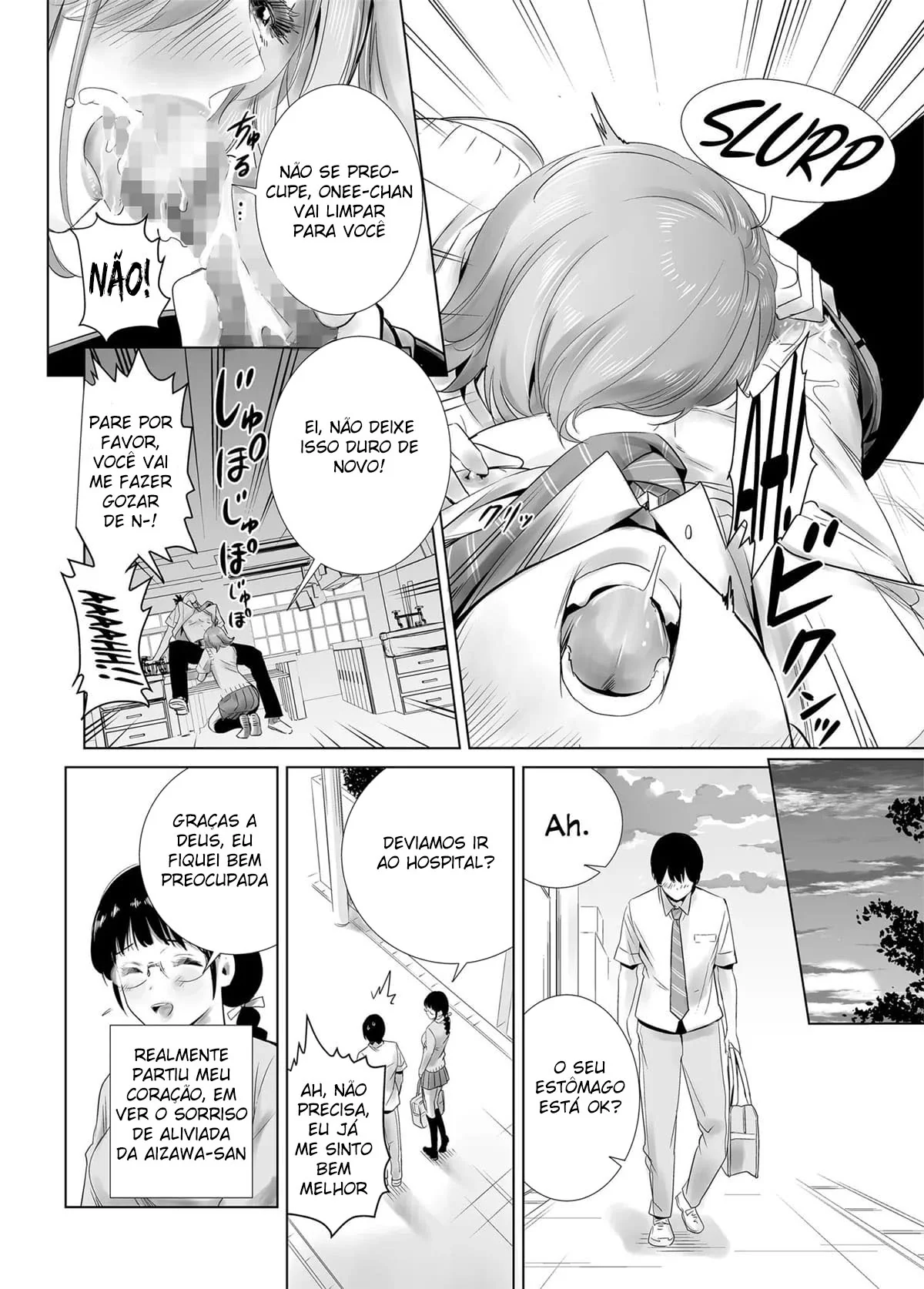 Reencontro Picante com a Ex: Aya e Yu Reacendendo a Paixão Em Hentai HQ Brasileiro