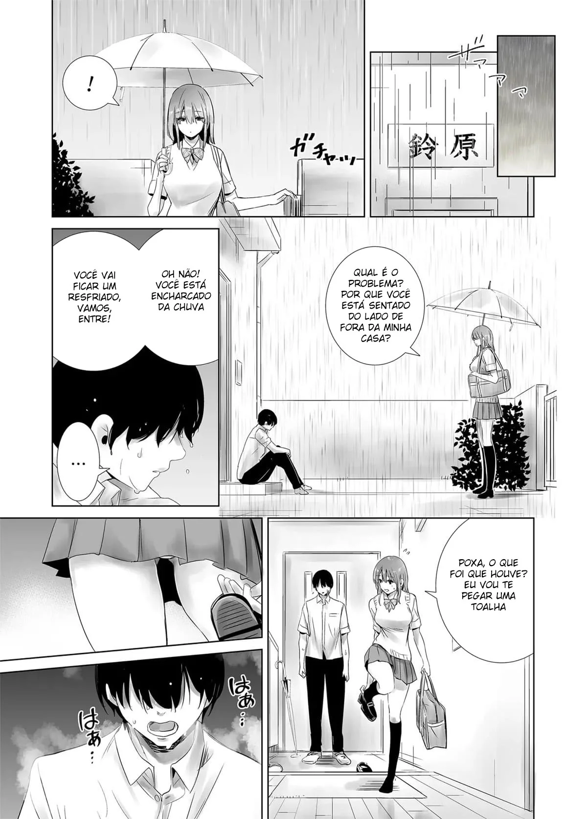 Reencontro Picante com a Ex: Aya e Yu Reacendendo a Paixão Em Hentai HQ Brasileiro