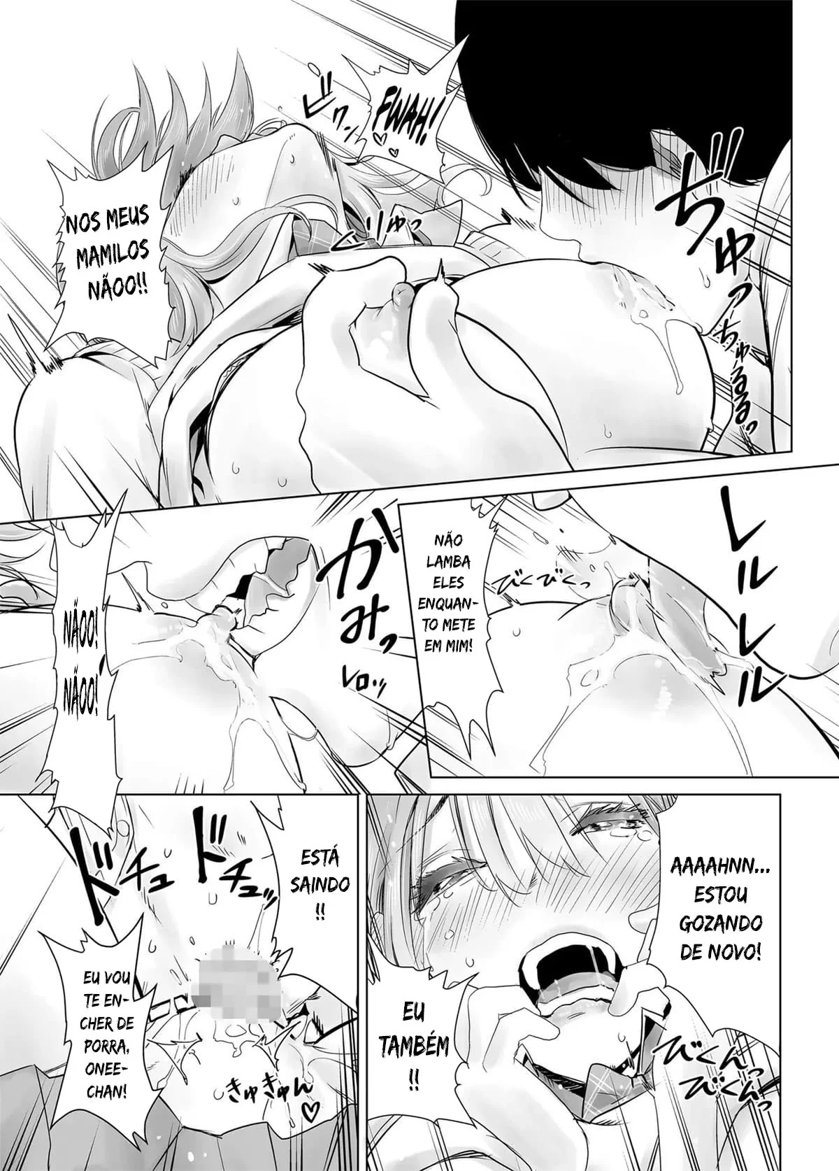 Reencontro Picante com a Ex: Aya e Yu Reacendendo a Paixão Em Hentai HQ Brasileiro