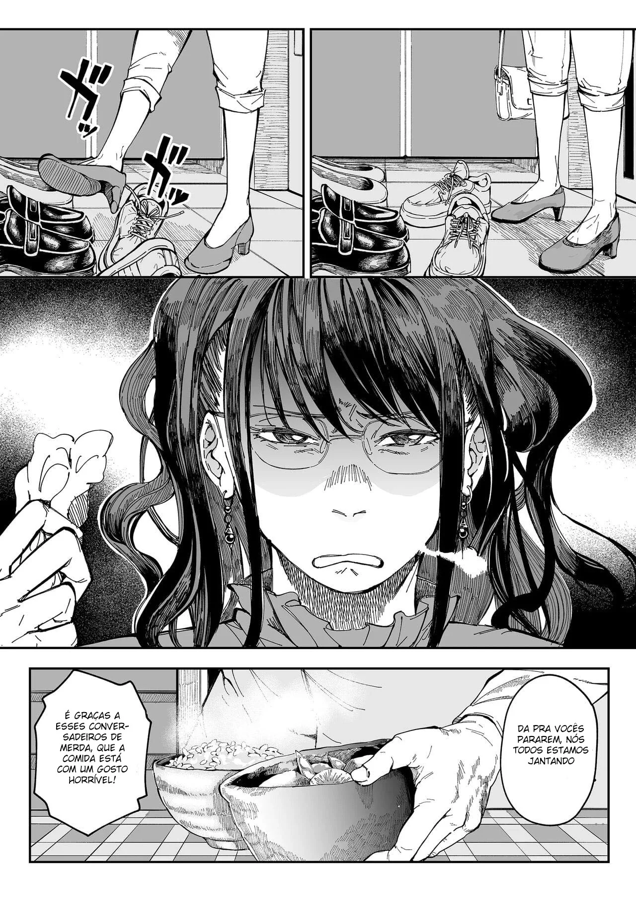 Professora Negra da Buceta Mulata Fodendo Gostoso com Aluno em Hentai HQ Brasileiro