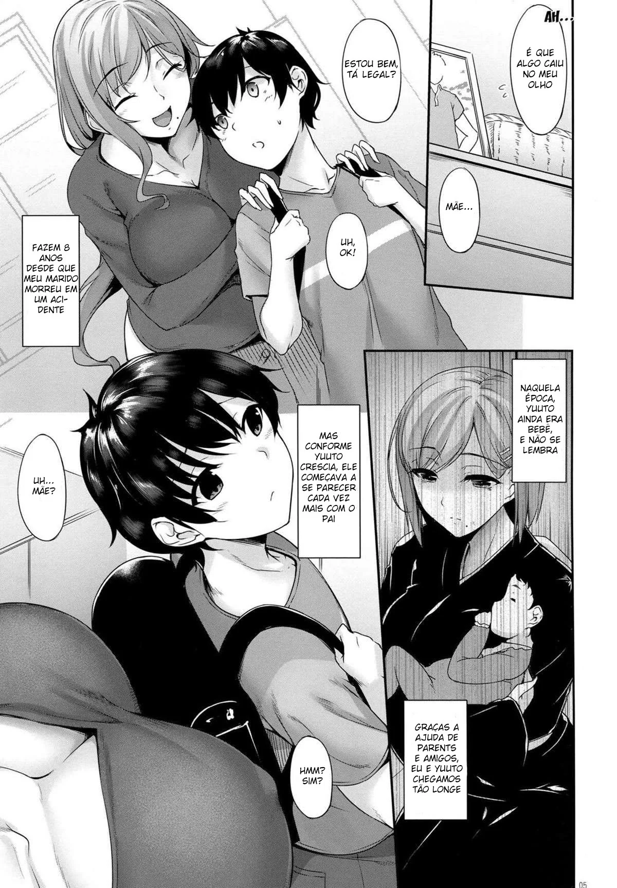 Incesto Lésbico: Mãe e Filha se Pegando Gostoso – Hentai HQ