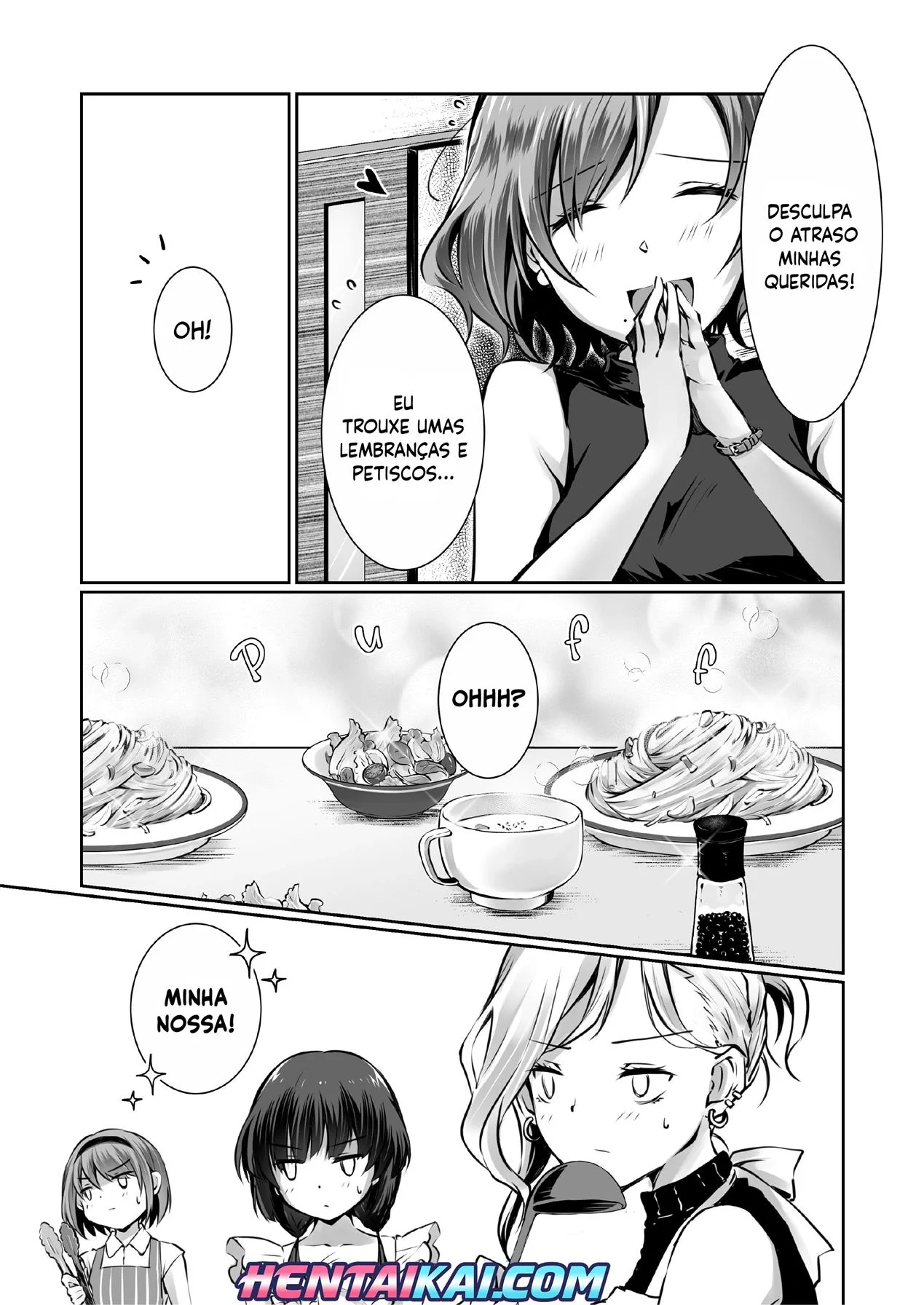 Reencontro Picante com a Ex: Aya e Yu Reacendendo a Paixão Em Hentai HQ Brasileiro