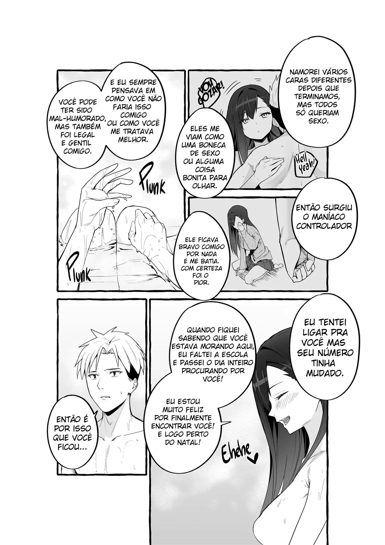 Reencontro Picante com a Ex: Aya e Yu Reacendendo a Paixão Em Hentai HQ Brasileiro