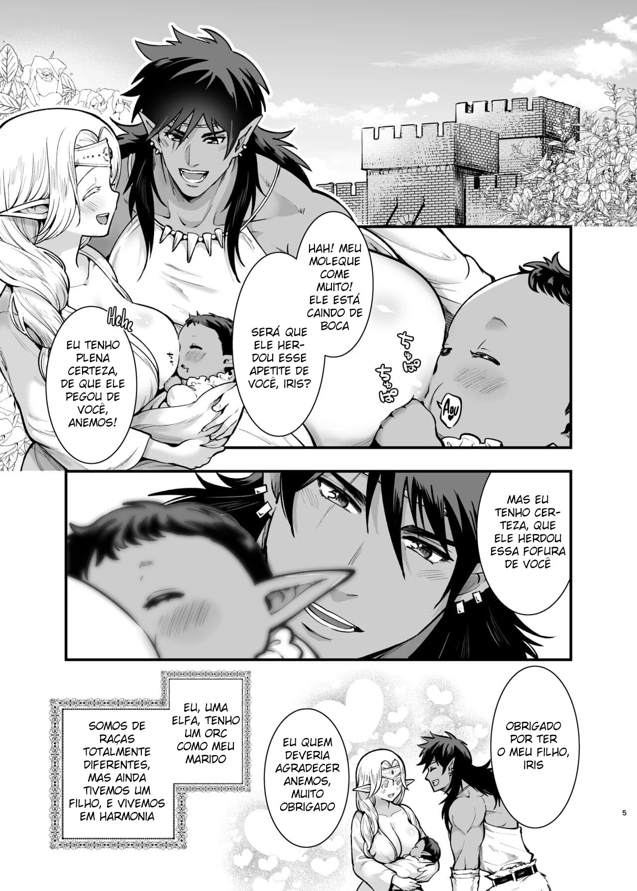 A Sra. Fujita e seu animal de estimação ciumento em Hentai HQ Brasileiro