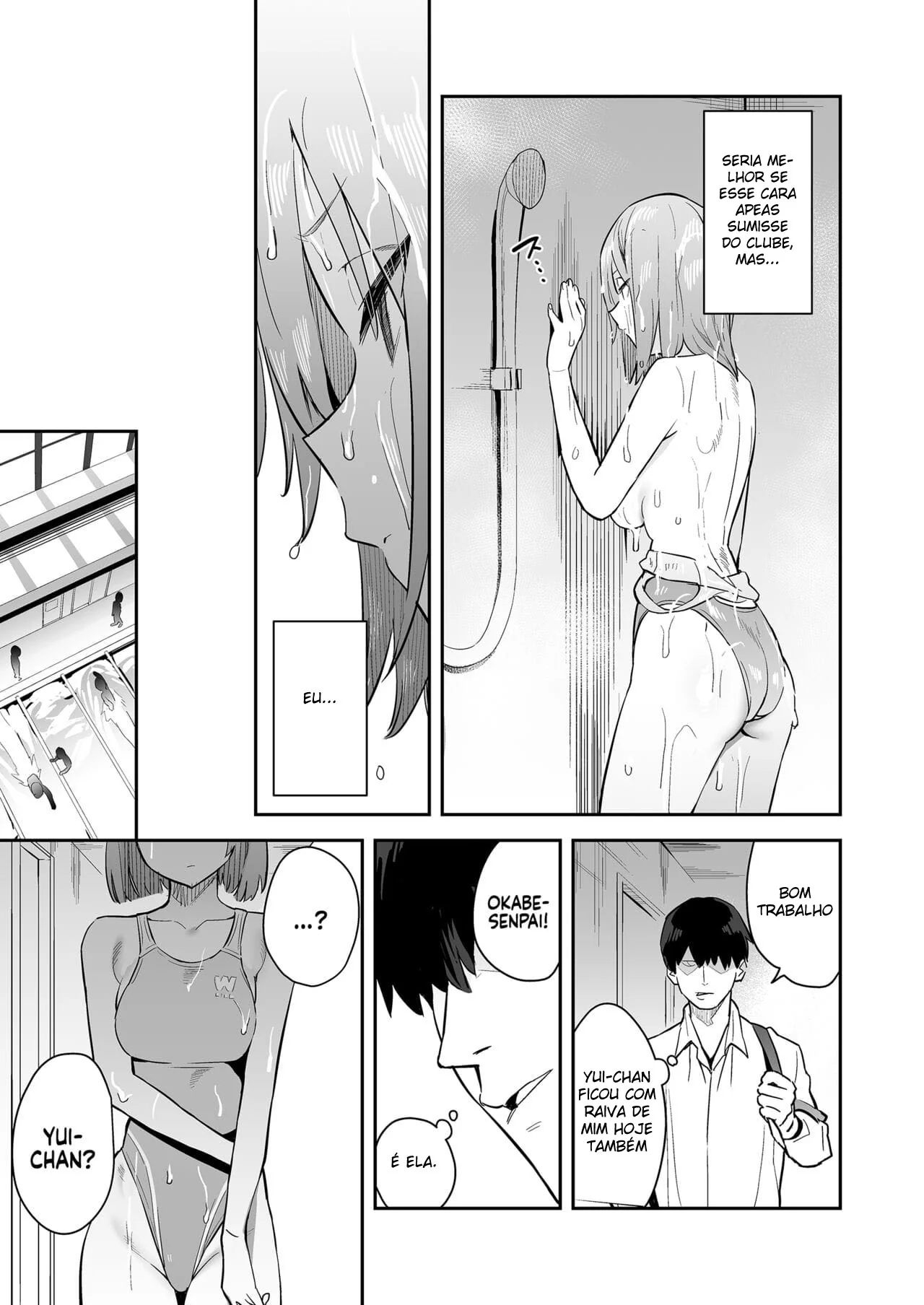 Seduzindo o Nadador – Yui-chan e Okabe-senpai em Hentai HQ