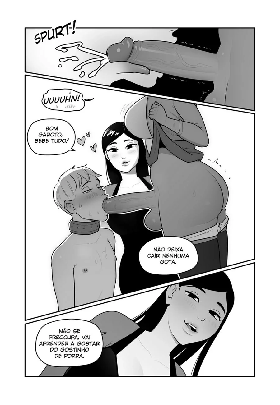 Putaria entre irmãos: Agente secreta é chantageada pelo desejo de sexo HQ Brasileiro