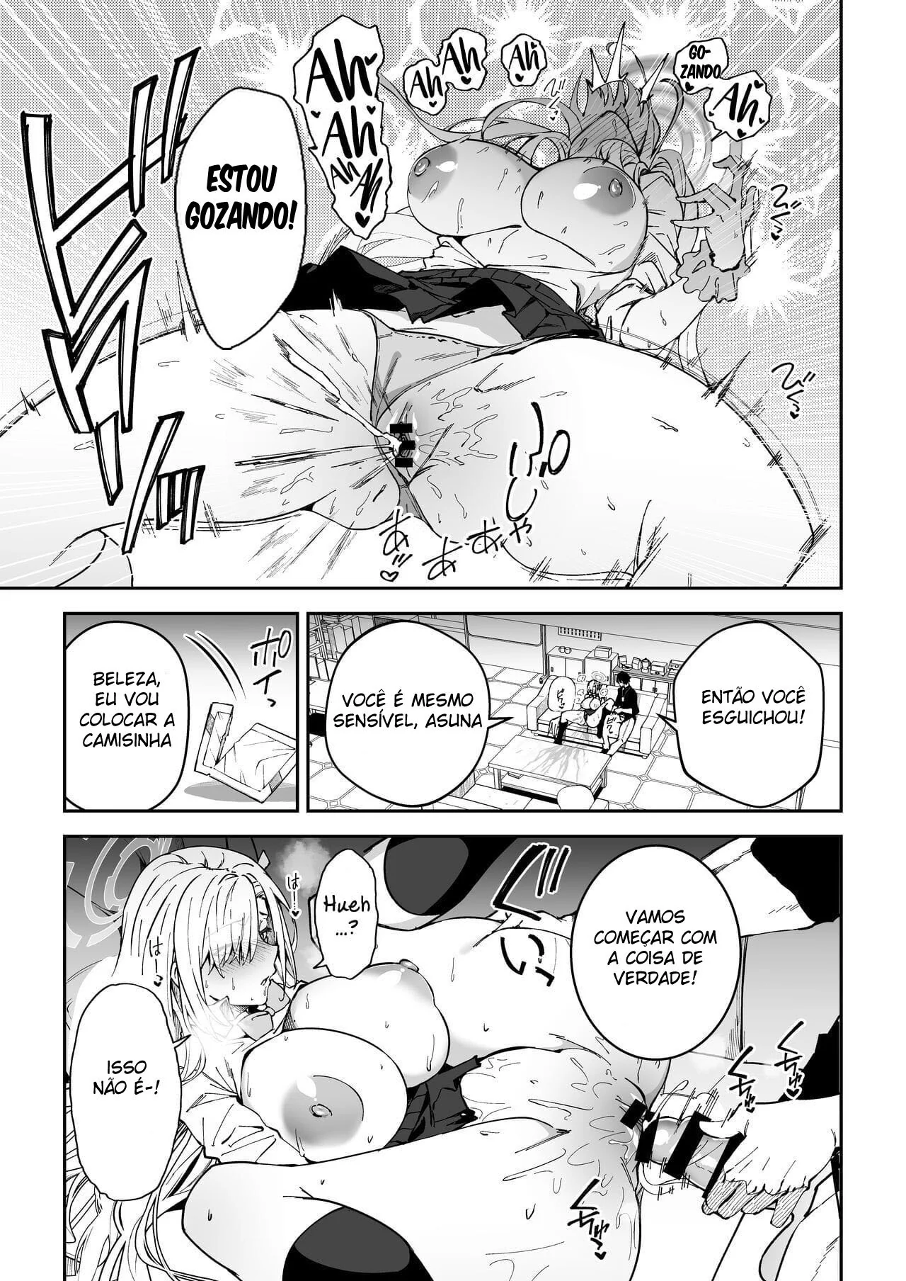 Professora Piranha Dando Mole Pro Novo Professor – Em Hentai HQ Brasileiro