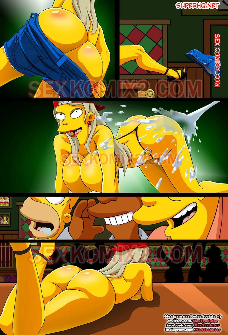Linda se entrega à pica e ao tesão em Hentai HQ