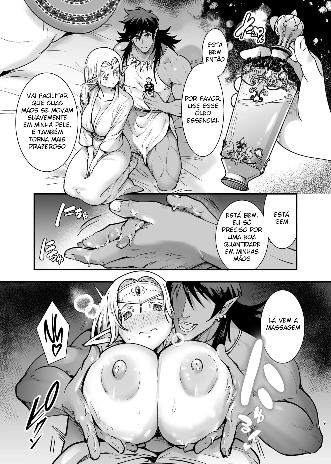 A Sra. Fujita e seu animal de estimação ciumento em Hentai HQ Brasileiro