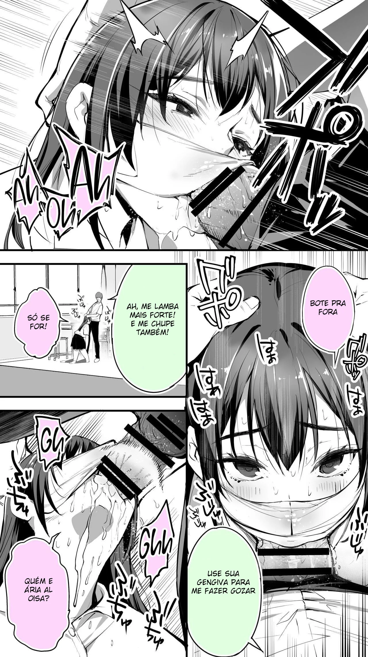 Hoshikawa-san e o Garoto Tarado na Sala de Aula – Hentai Porno Escaldante em HQ Brasileiro