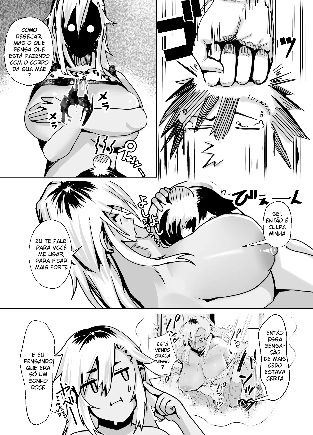 Mamãe ensina filho a ser menino grande – HQ de Hentai Brasileiro