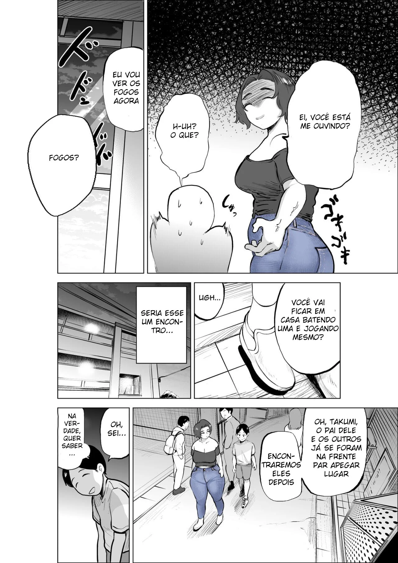 Piranha das Calças Jeans: Yumi Oyama Realizando os Desejos de Shuu Em Hentai HQ Brasileiro
