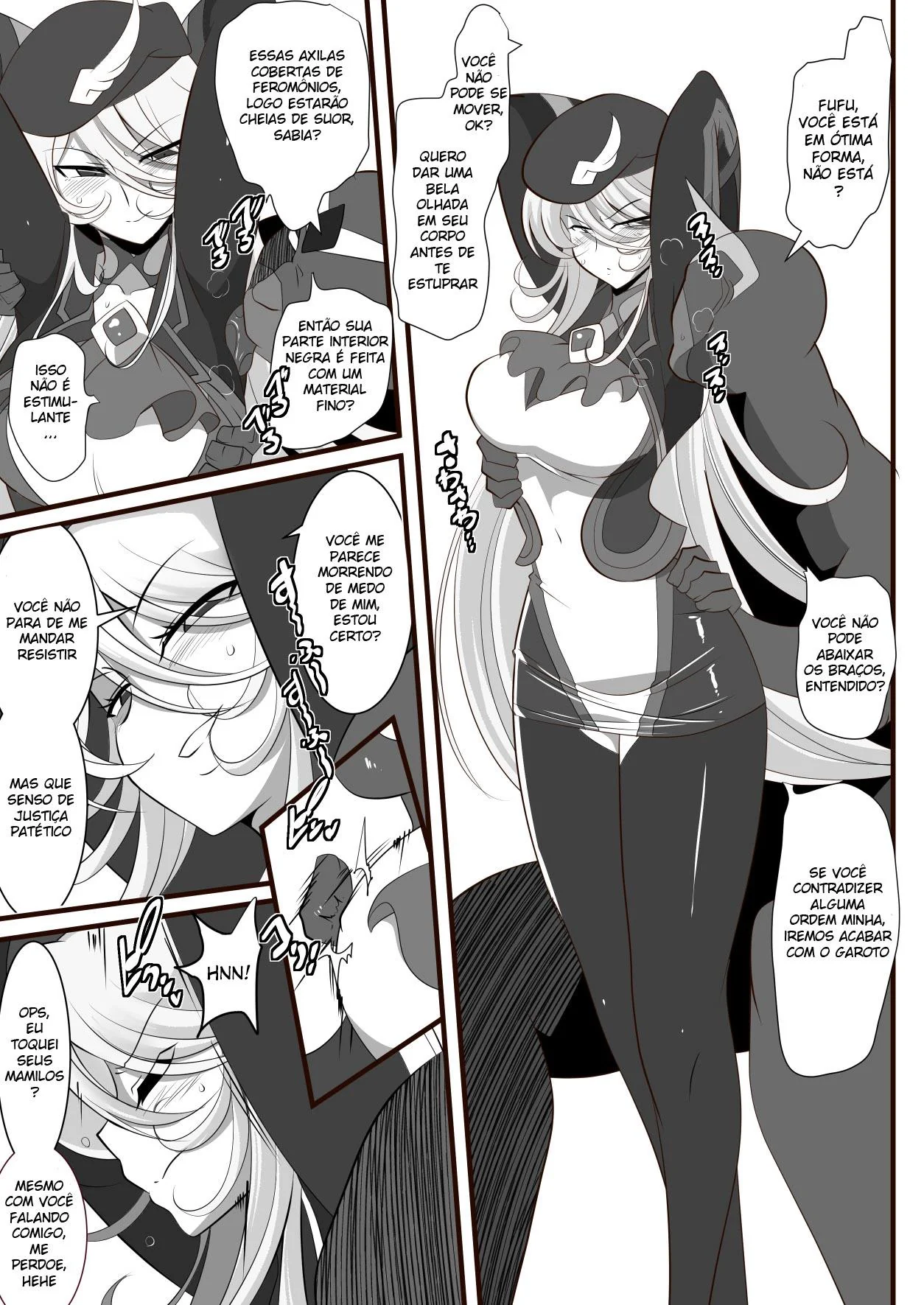 Anbarerl Executora Superior: Dando a Buceta para Caras Maduros em Hentai HQ