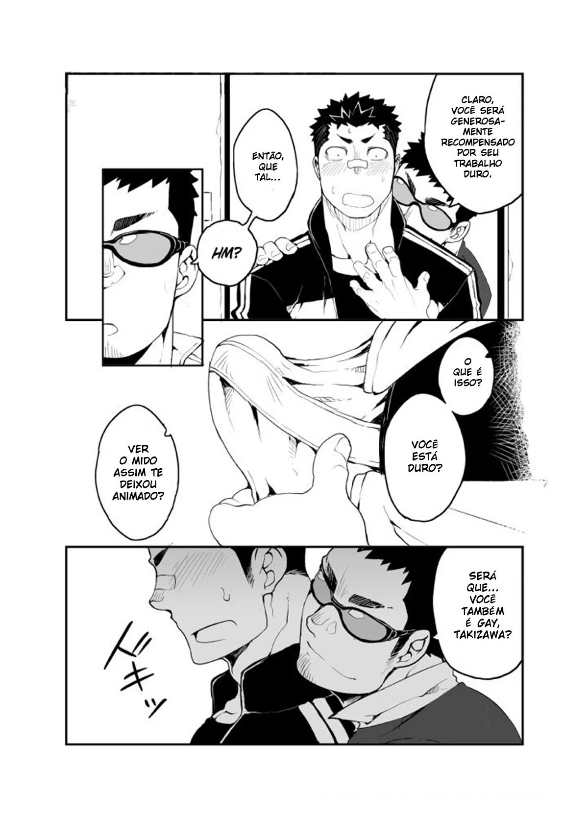 Takizawa e Mido: A Disputa Pela Grana Fácil em Hentai Yaoi HQ Brasileiro