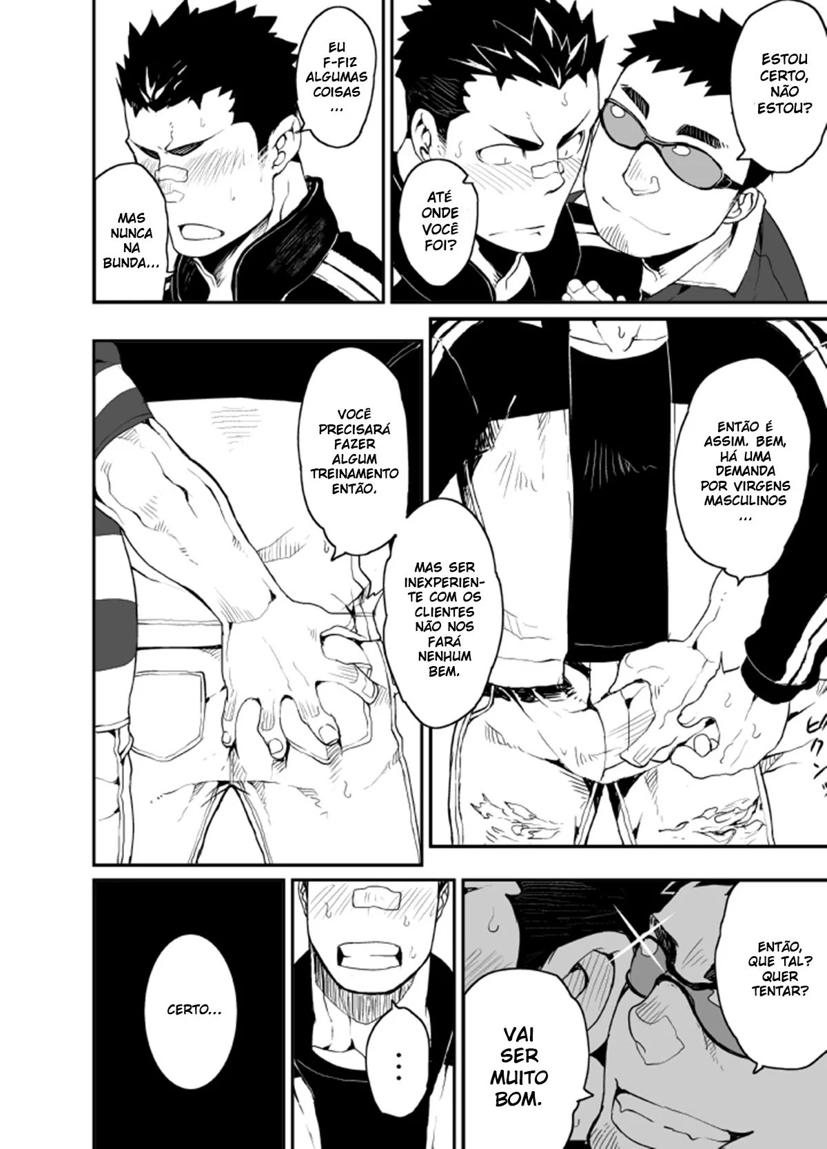 Takizawa e Mido: A Disputa Pela Grana Fácil em Hentai Yaoi HQ Brasileiro