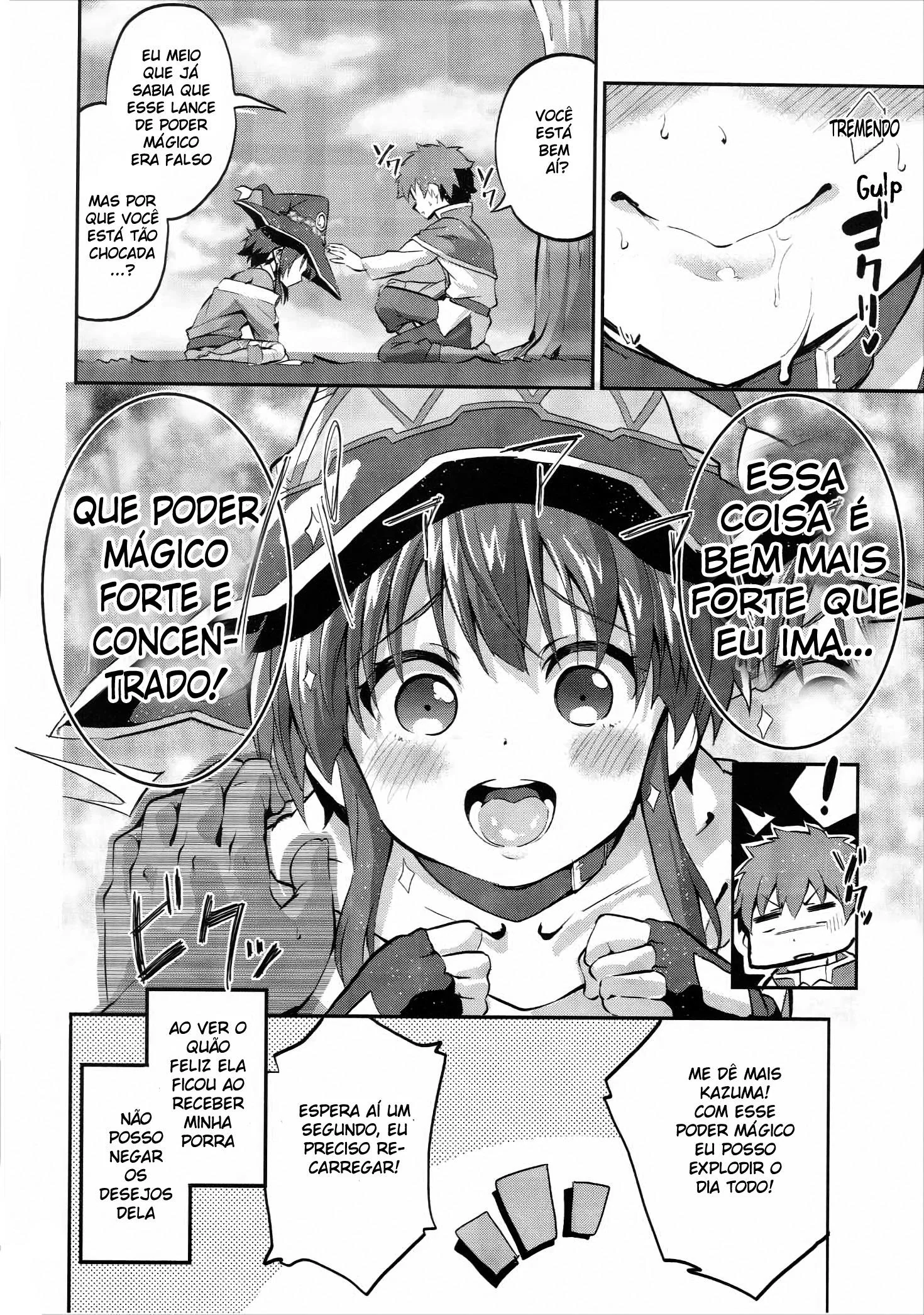 A Bruxinha Tesuda e o Pau Gigante do Herói – Hentai HQ