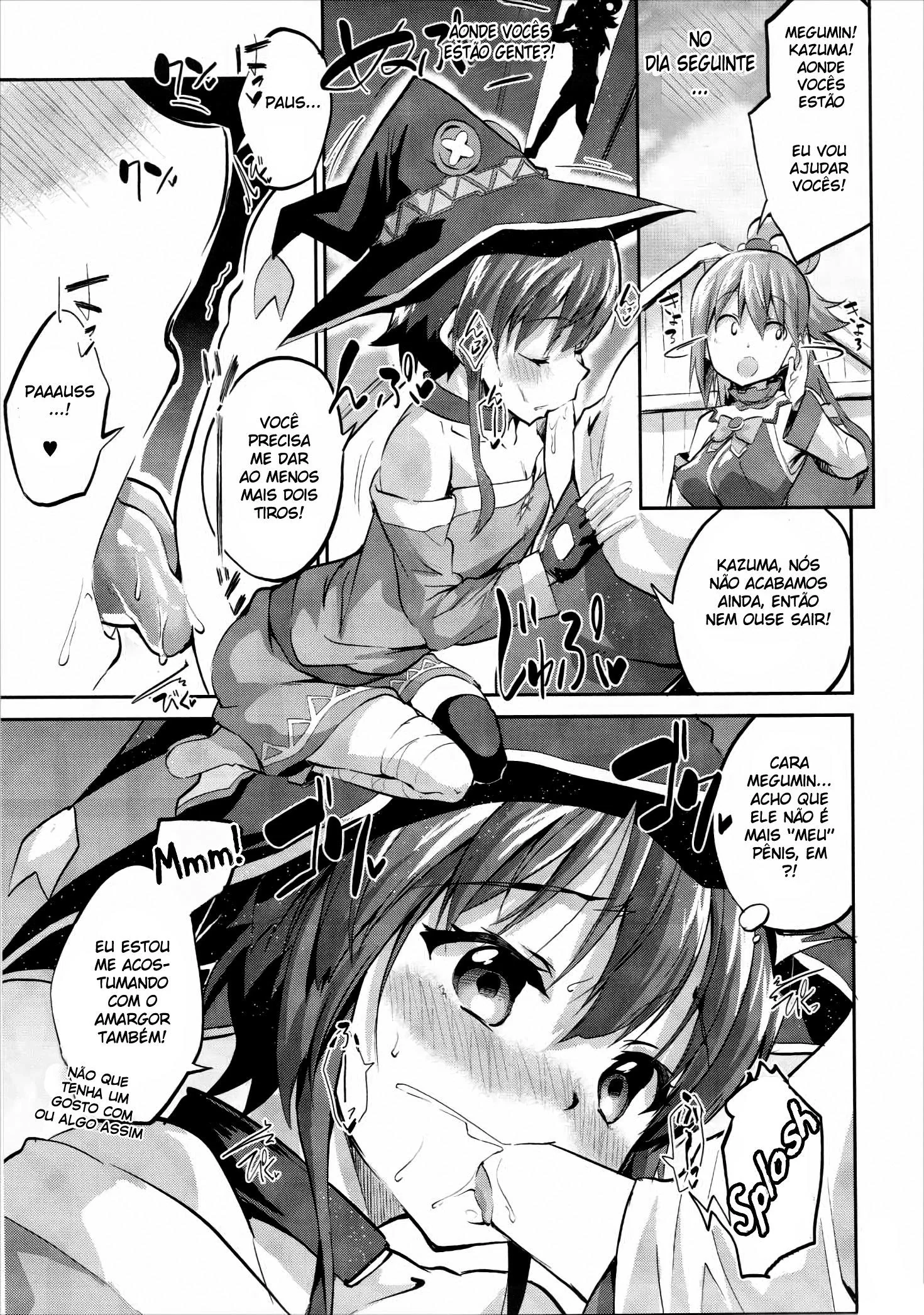 A Bruxinha Tesuda e o Pau Gigante do Herói – Hentai HQ