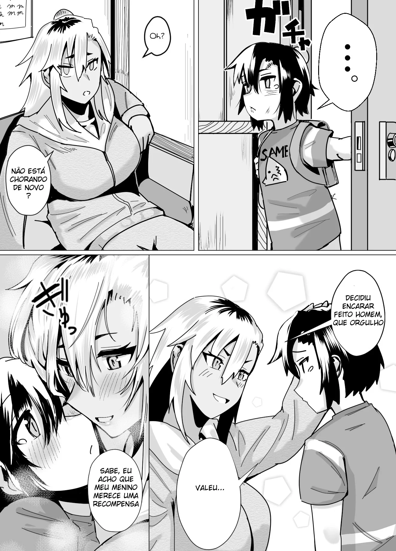 Mamãe ensina filho a ser menino grande – HQ de Hentai Brasileiro
