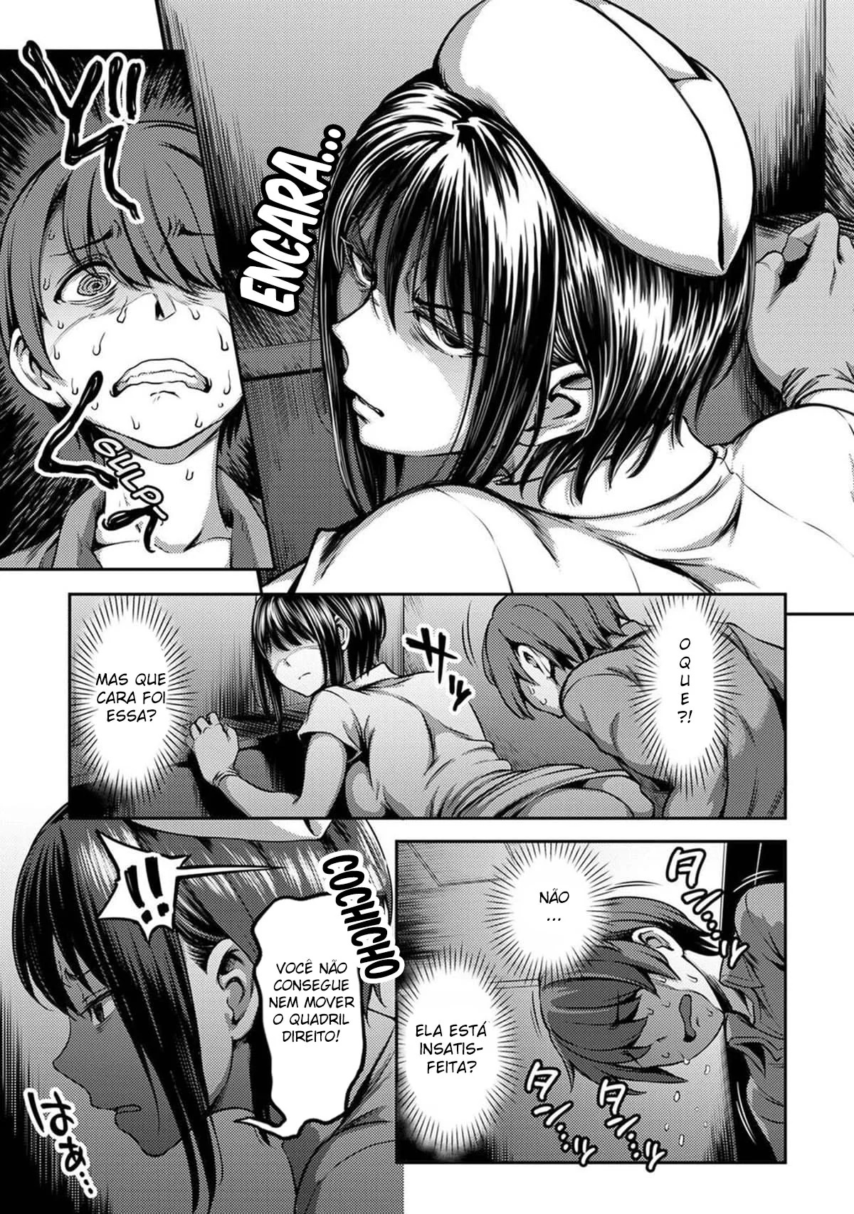 A Enfermeira Piranha alivia a Dor nas Bolas do Paciente com sua Buceta Molhada” em hentai HQ