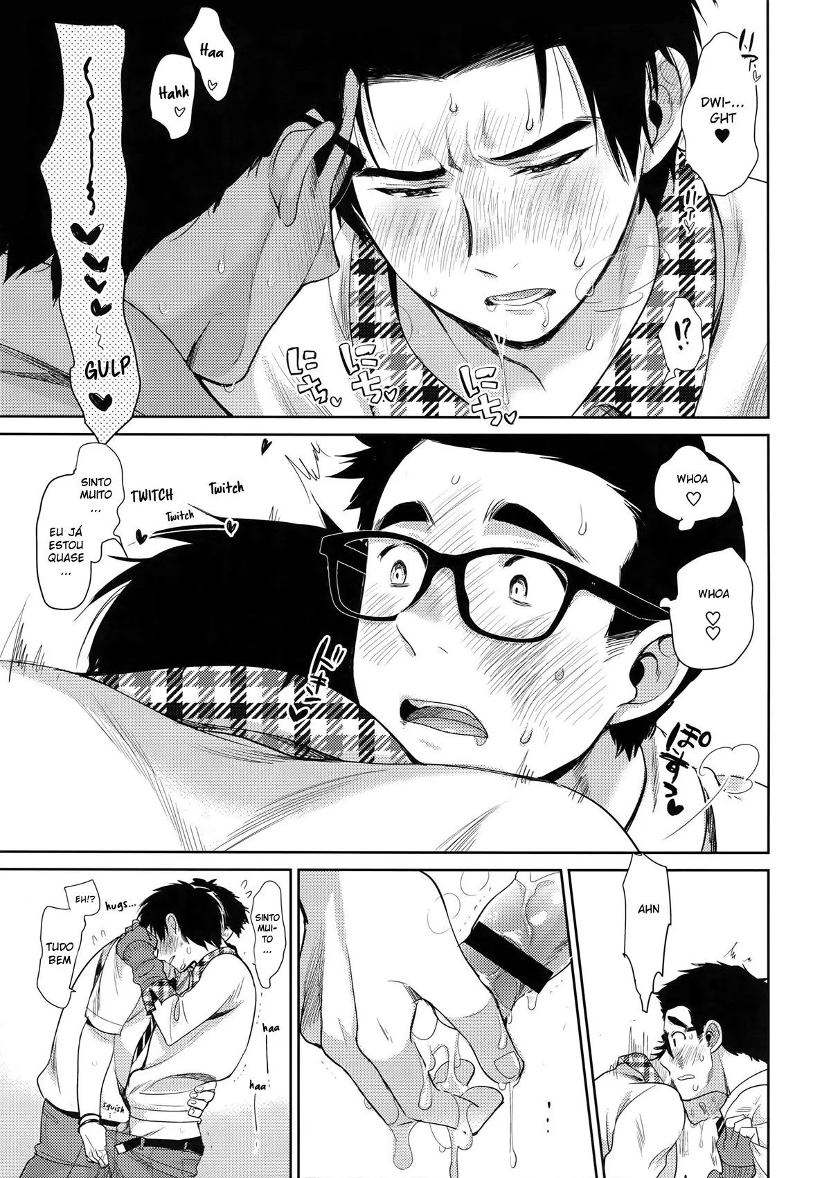 Dwight e Jake se Escondem no Armário – Hentai HQ Brasileiro