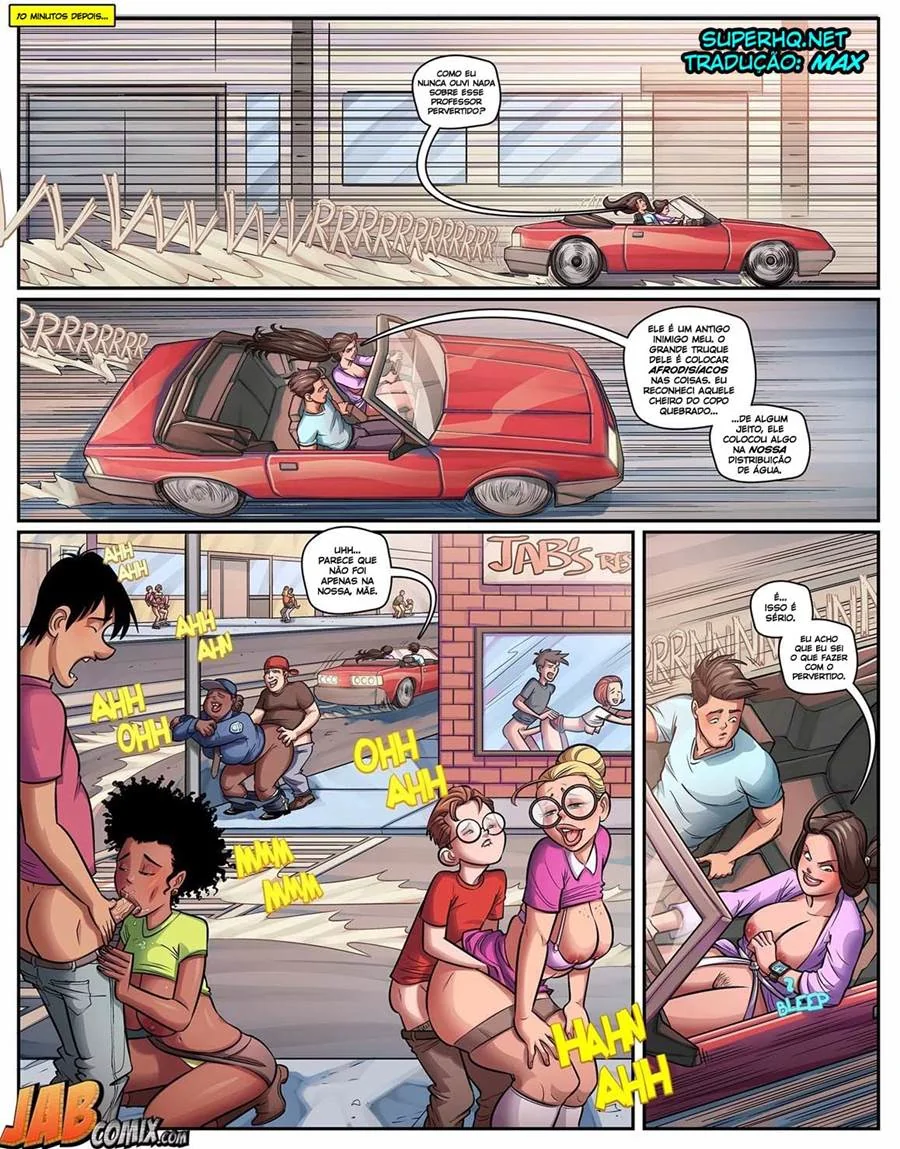 Alex metendo na buceta da mãe – Hentai HQ Brasileiro