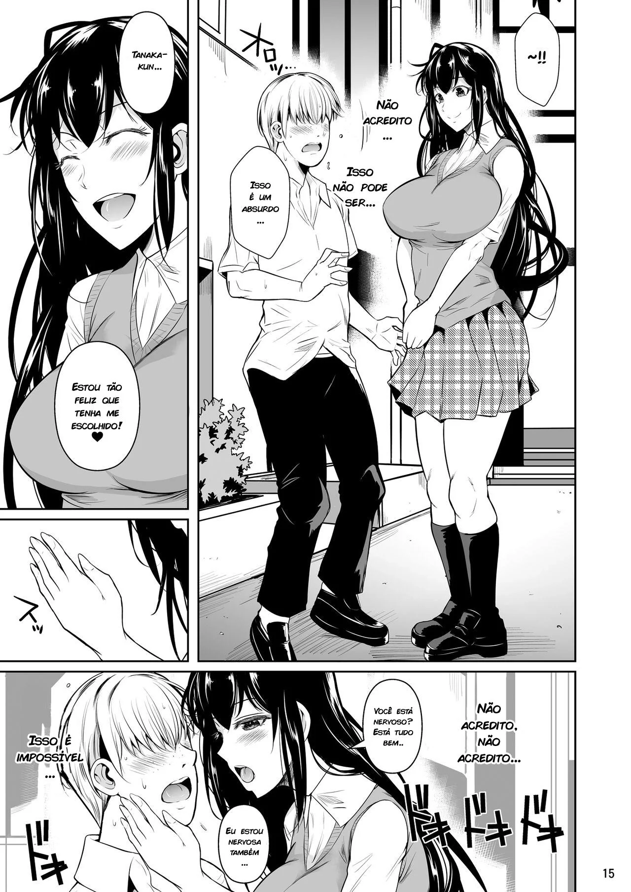Satsuki e o Nerdinho Herdeiro – Gozada na Buceta da Colega Gostosa
