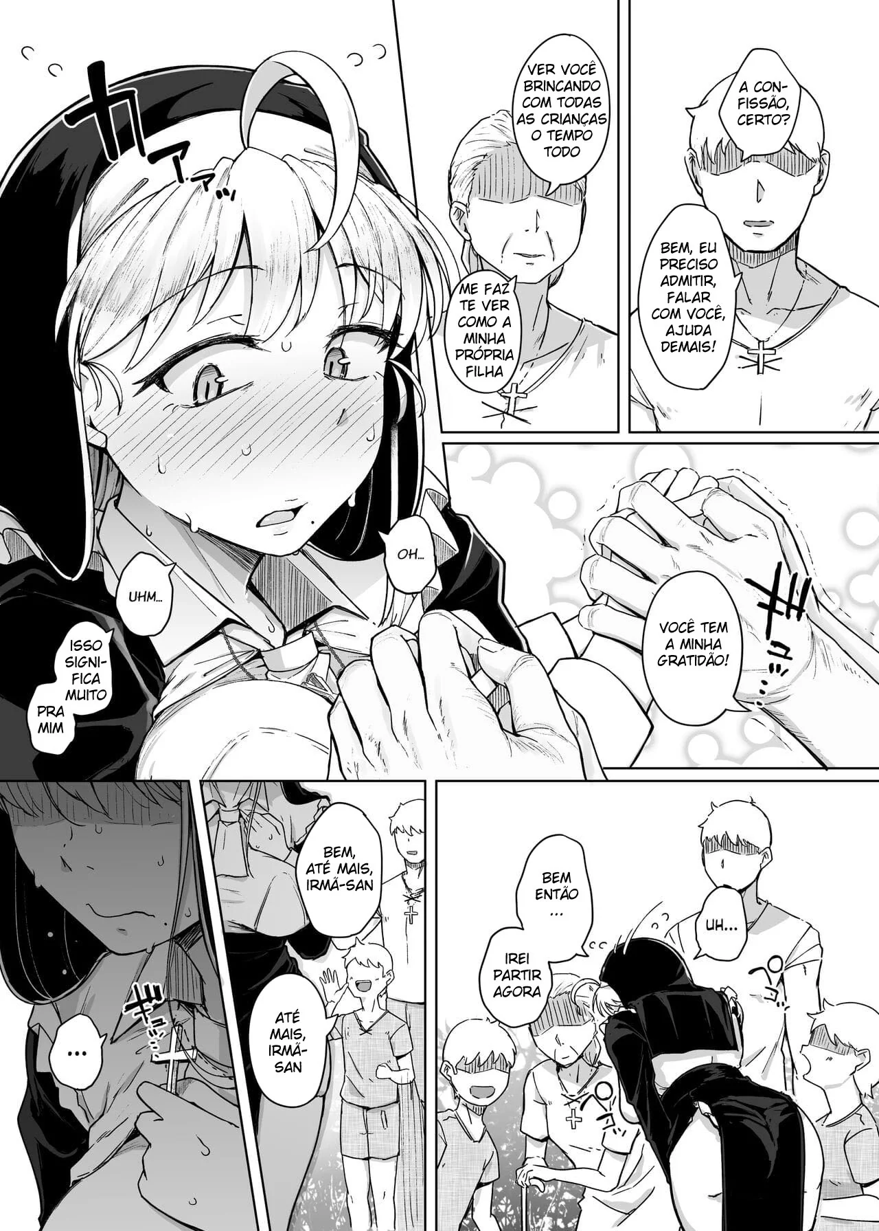 Professora Piranha Dando Mole Pro Novo Professor – Em Hentai HQ Brasileiro