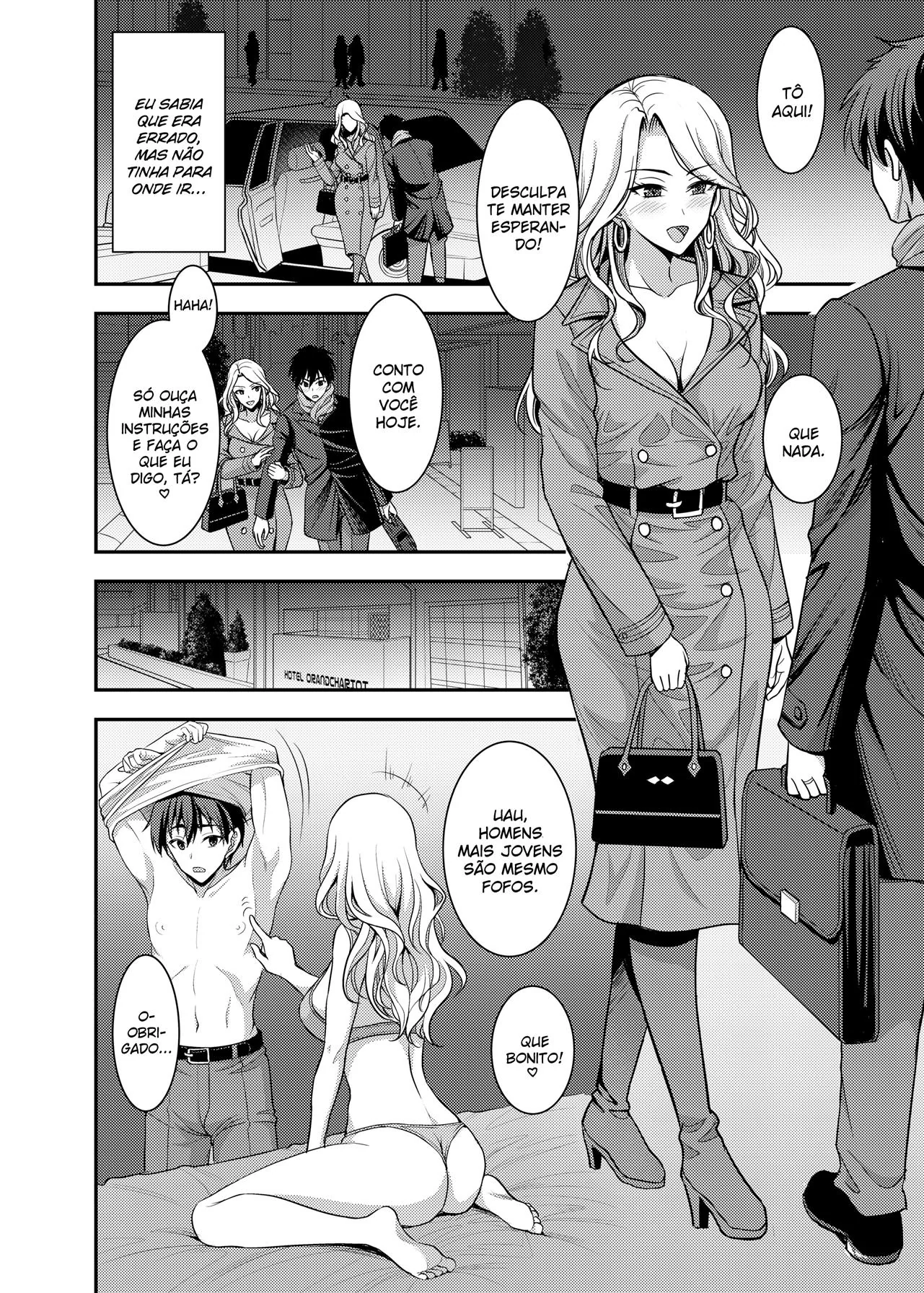 Haruka Ensina Takumi a Ser um Macho de Verdade