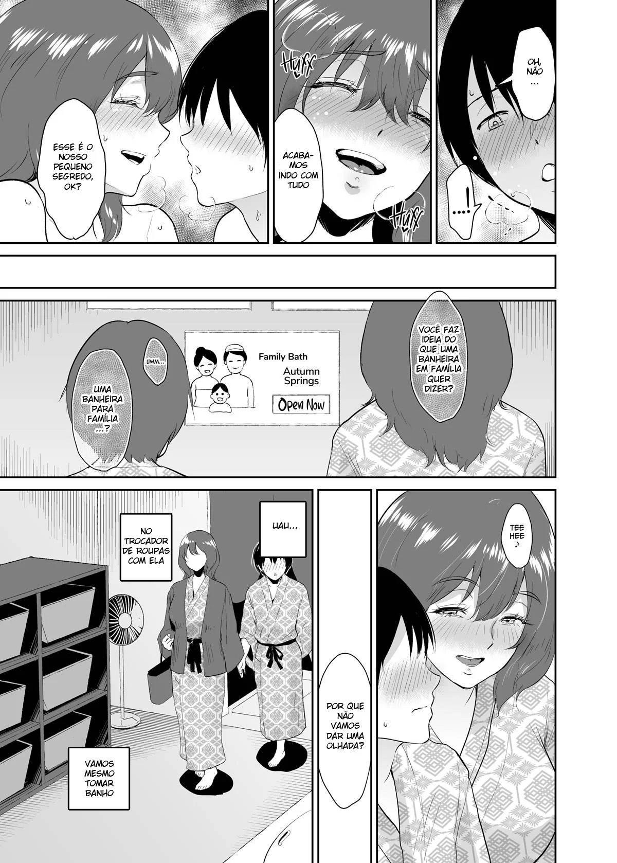 A Vizinha Piranha e o Amigo de Sorte em Hentai HQ Brasileiro