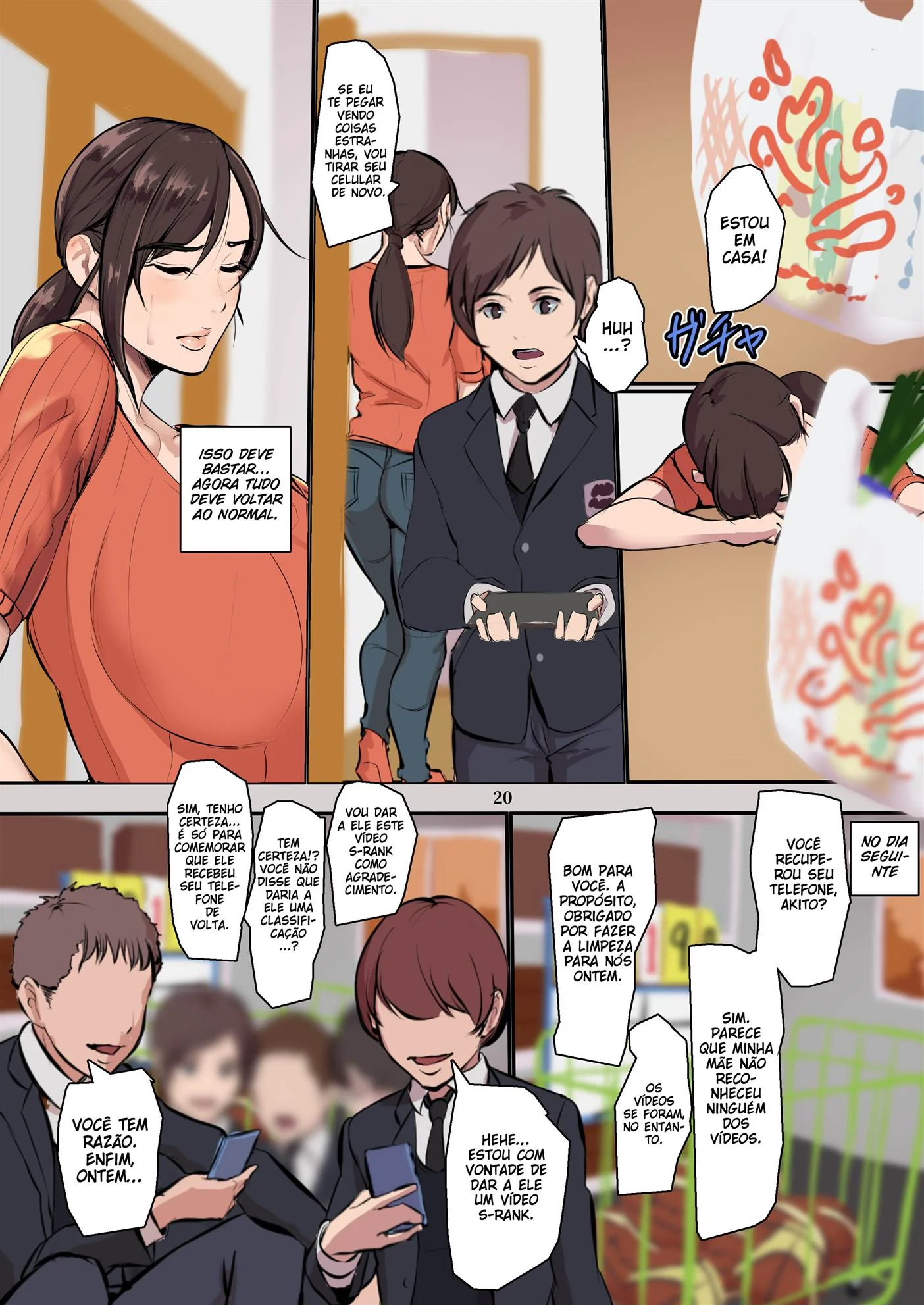 Festival Escolar: Mamãe Piranha Fodendo na Escola do Yuu – Hentai HQ Brasileiro