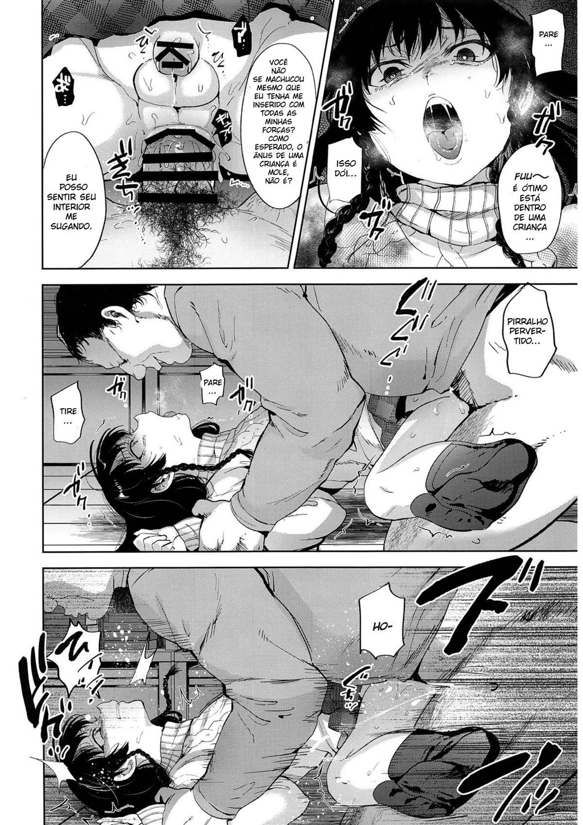 Ladrões de Revistas Eróticas levam um Castigo Duro em Hentai HQ Brasileiro