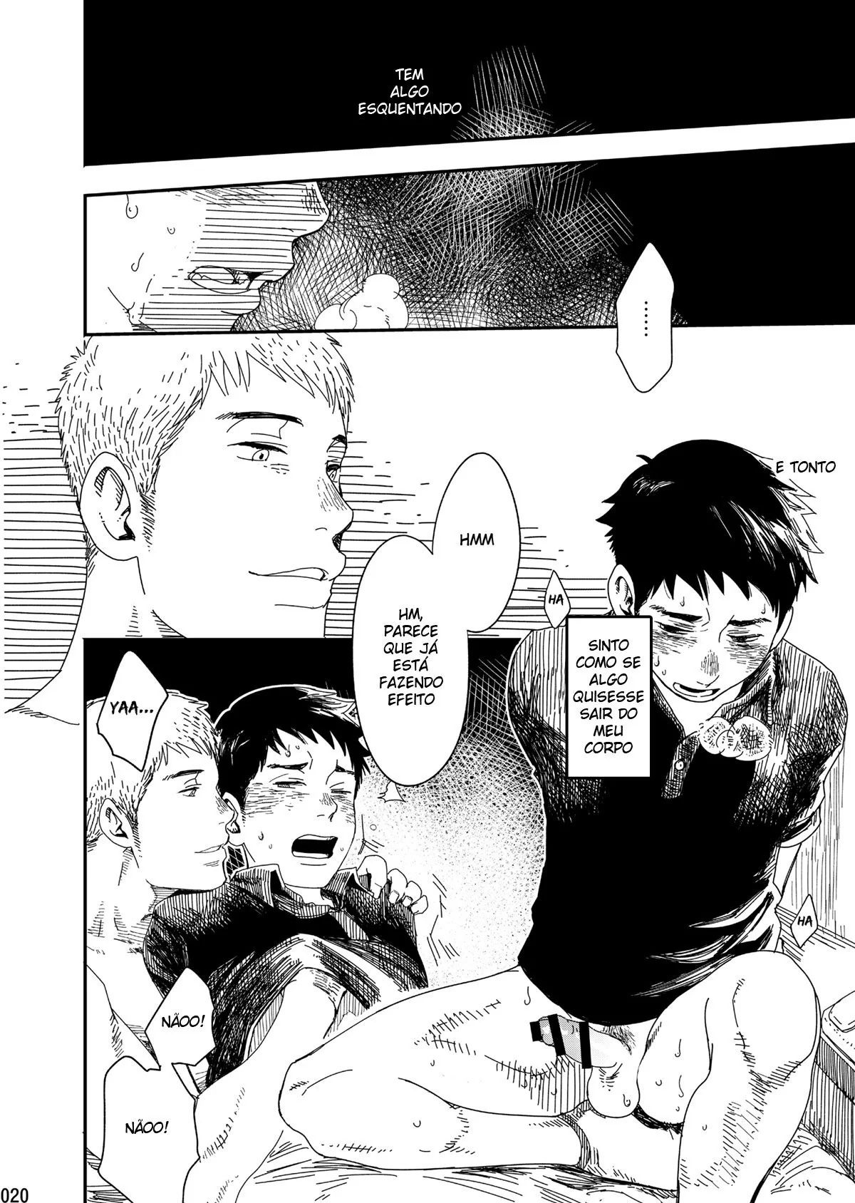 A tara escondida de Suga: sendo dominado por coroas safados em hentai gay” – em HQ Brasileiro