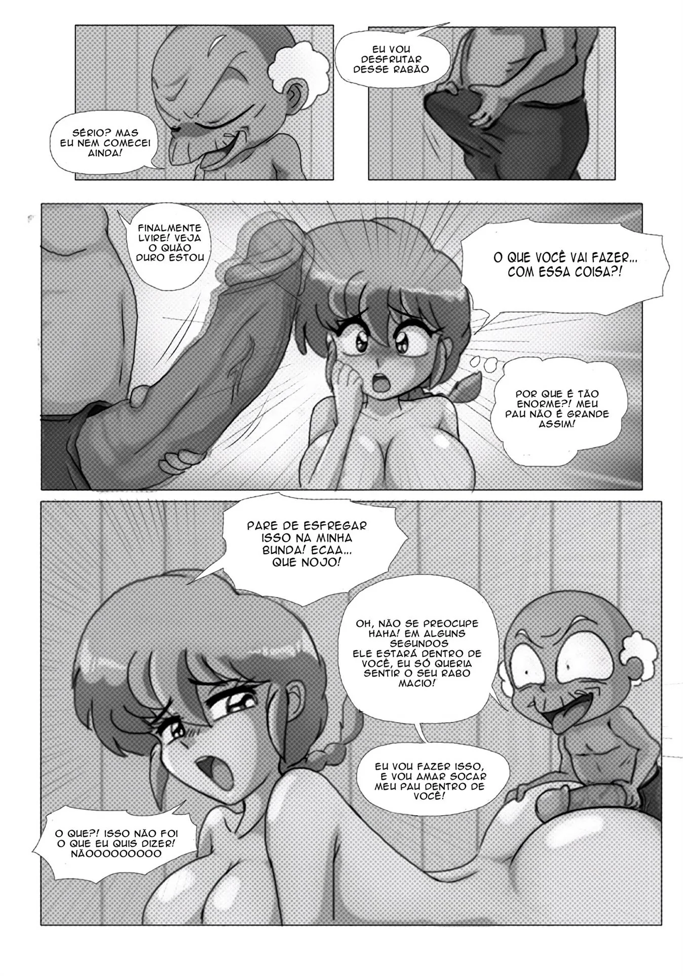 Herança Perversa: O Velho Safado Quer Foder a Filha Gostosa – HQ Brasileira de Hentai