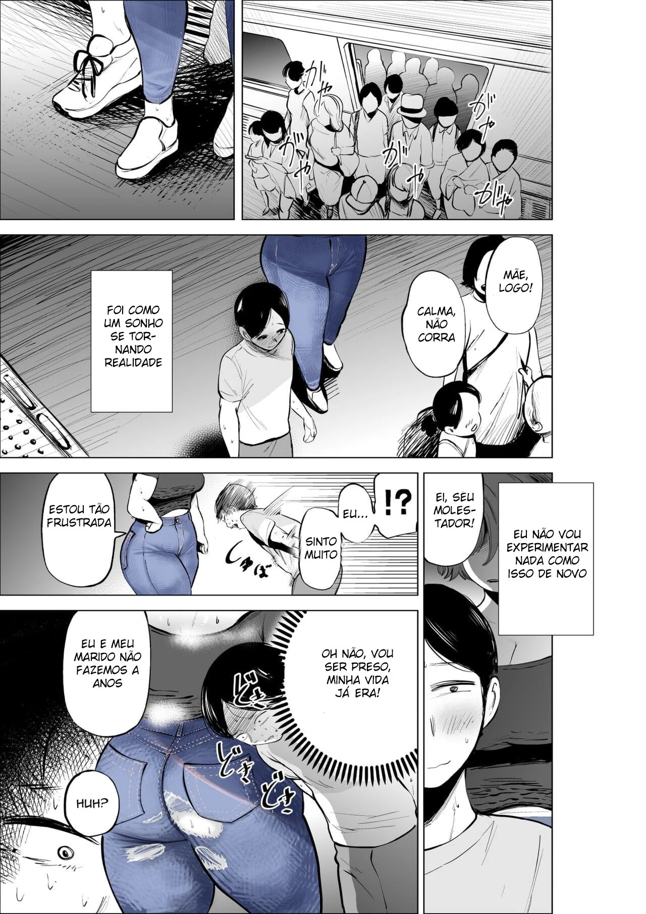 Piranha das Calças Jeans: Yumi Oyama Realizando os Desejos de Shuu Em Hentai HQ Brasileiro