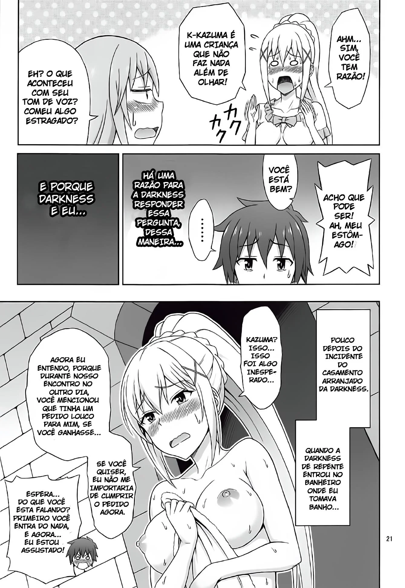 Patchouli-sama e os Feitiços da Sacanagem em HQ Brasileiro