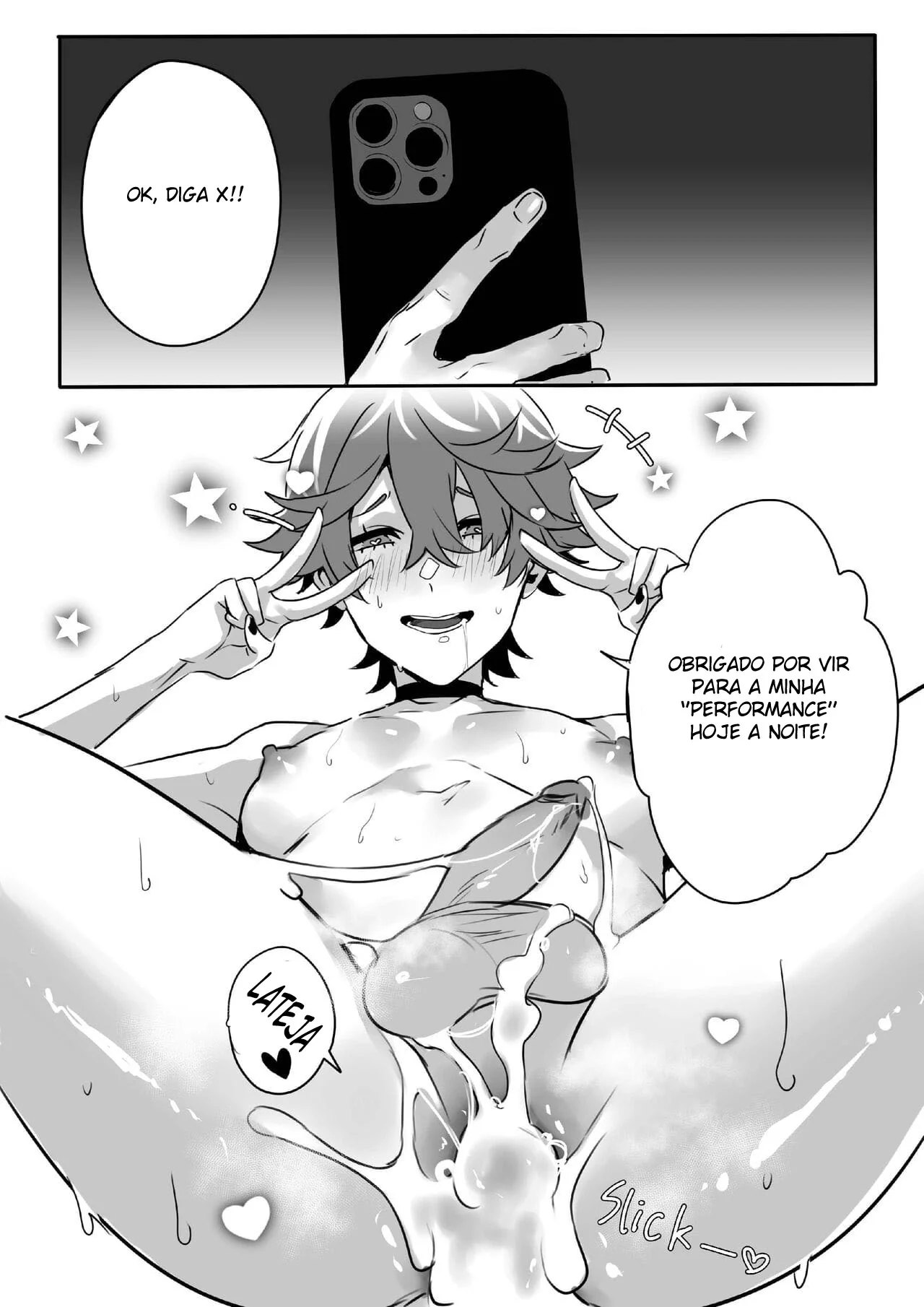 Idol Obsessão: Childe e Zhongli em uma Deliciosa Aventura Sexual” em HQ Brasileiro