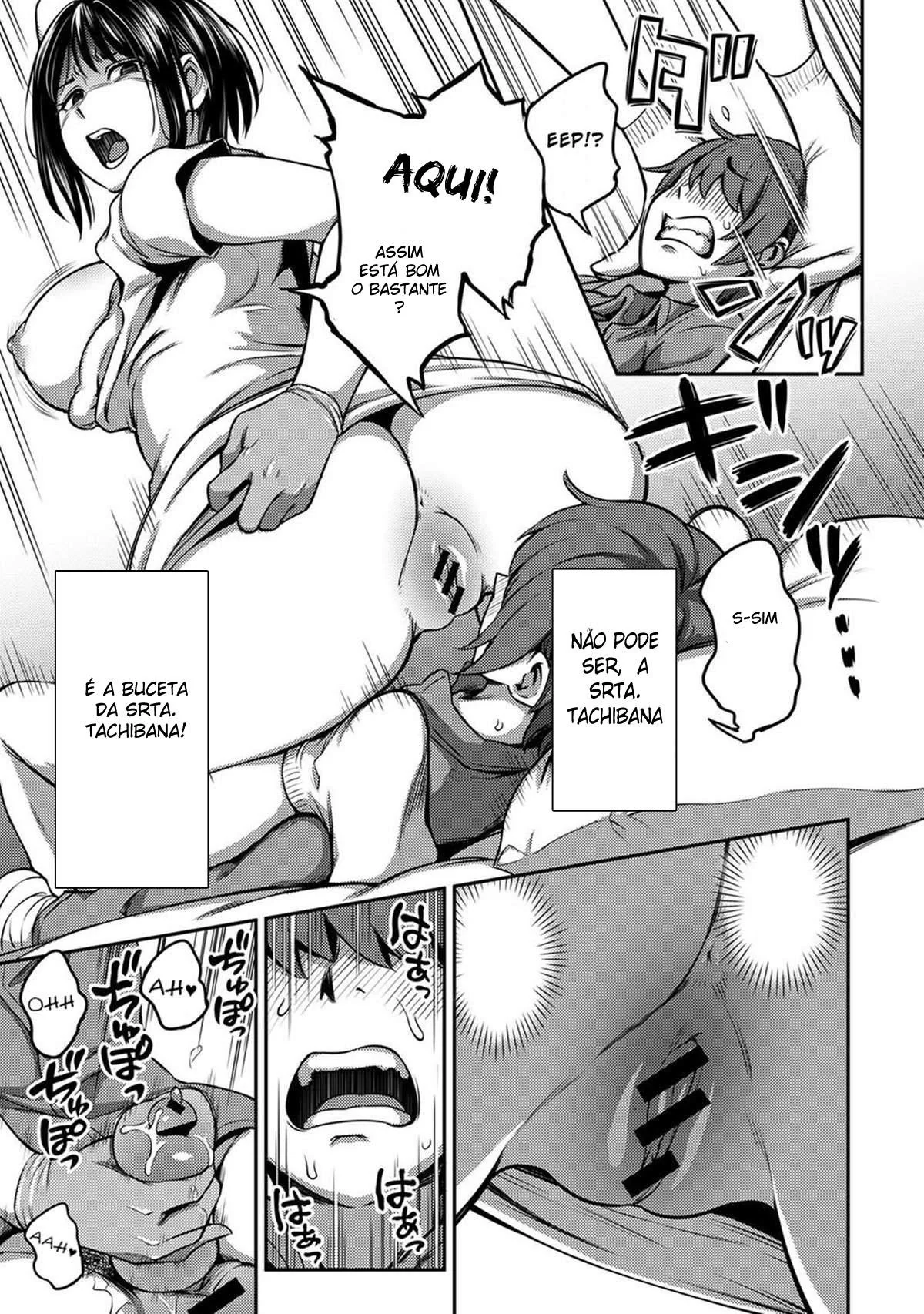 Elevador da Perdição – Shiro-kun e as Mãos Devassas em HQ Hentai