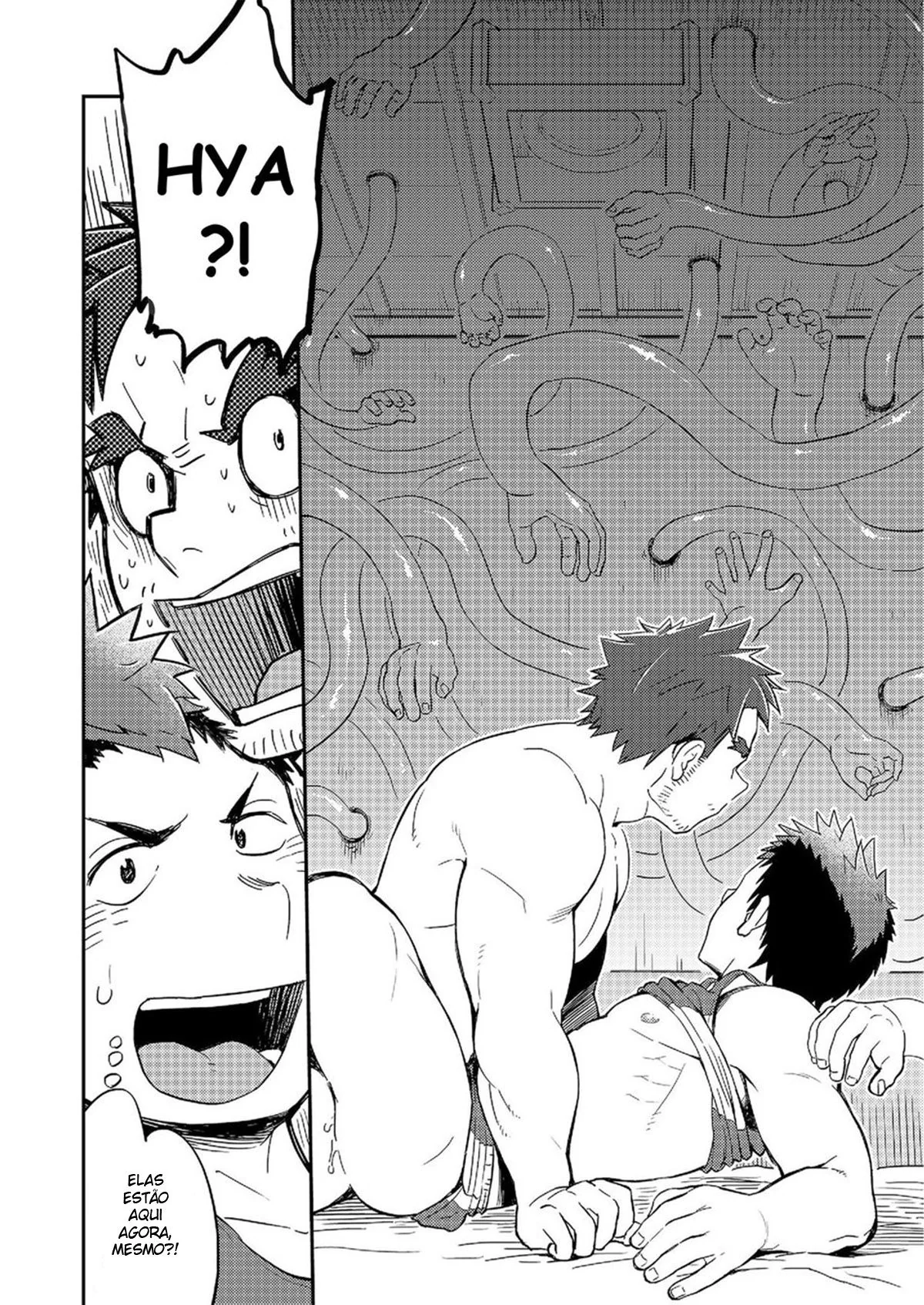 Elevador da Perdição – Shiro-kun e as Mãos Devassas em HQ Hentai