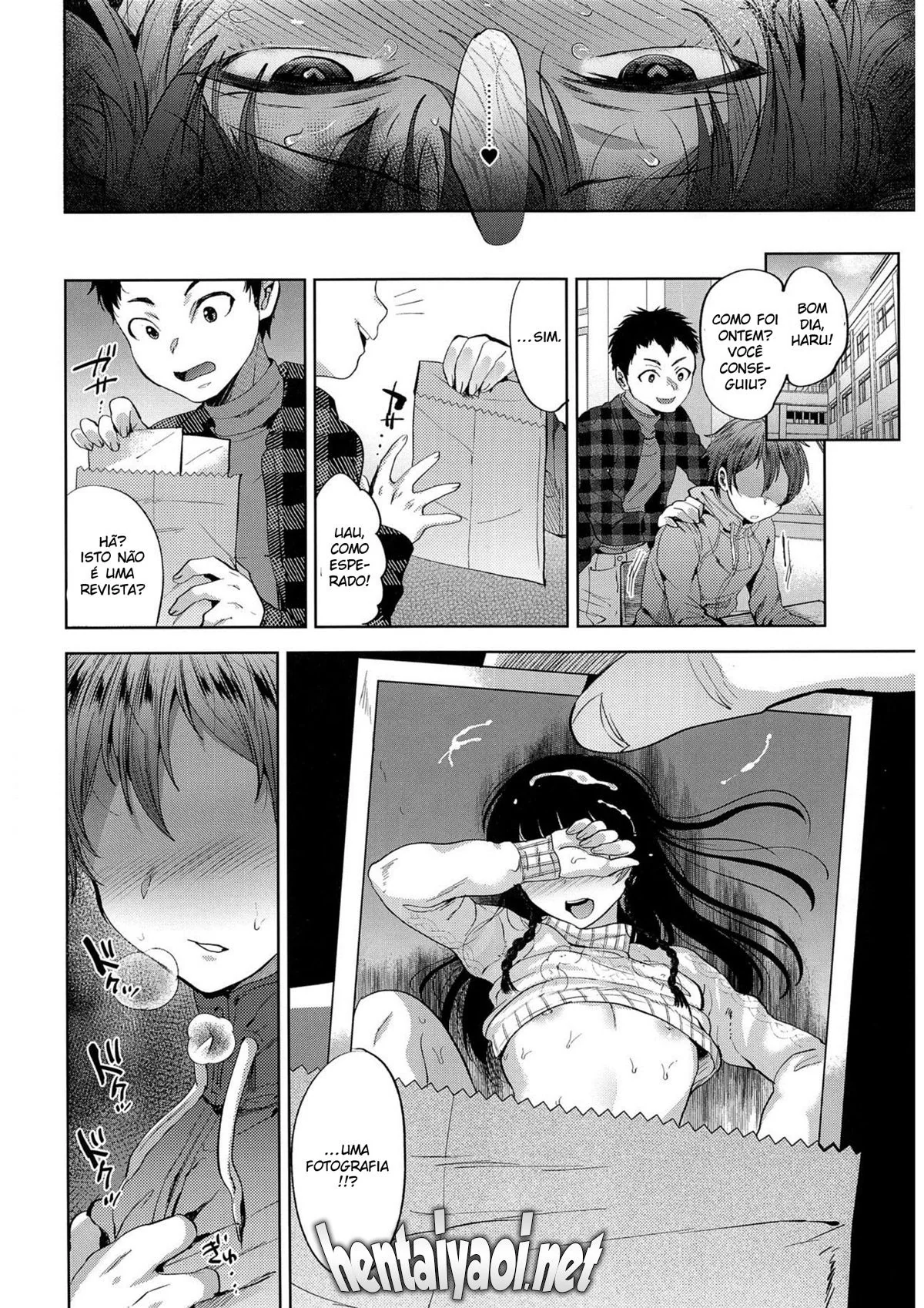Ladrões de Revistas Eróticas levam um Castigo Duro em Hentai HQ Brasileiro